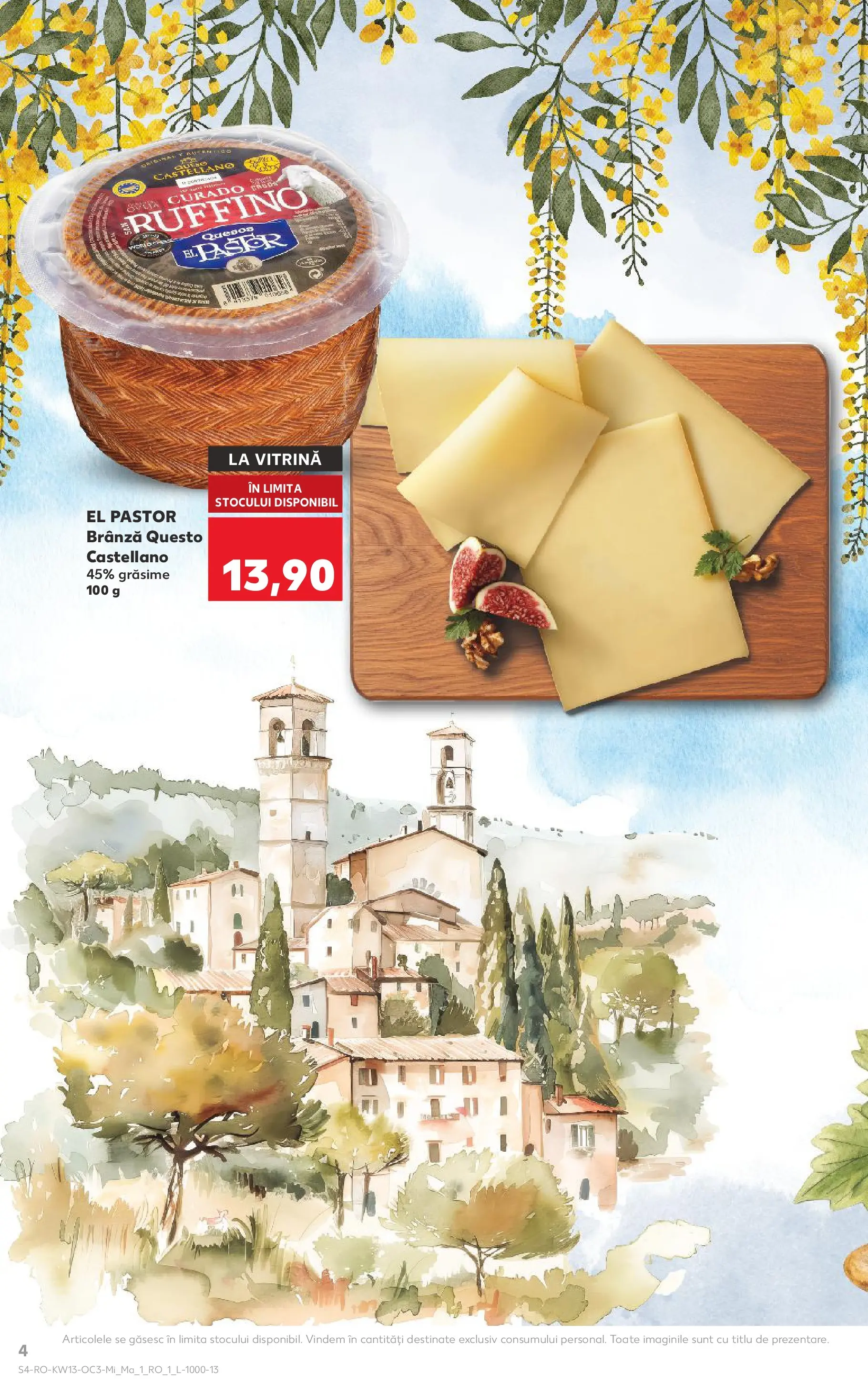 Catalog Kaufland 25 - 30 Martie 2026 | Pagina 4 | Produse: Vitrină, Brânză