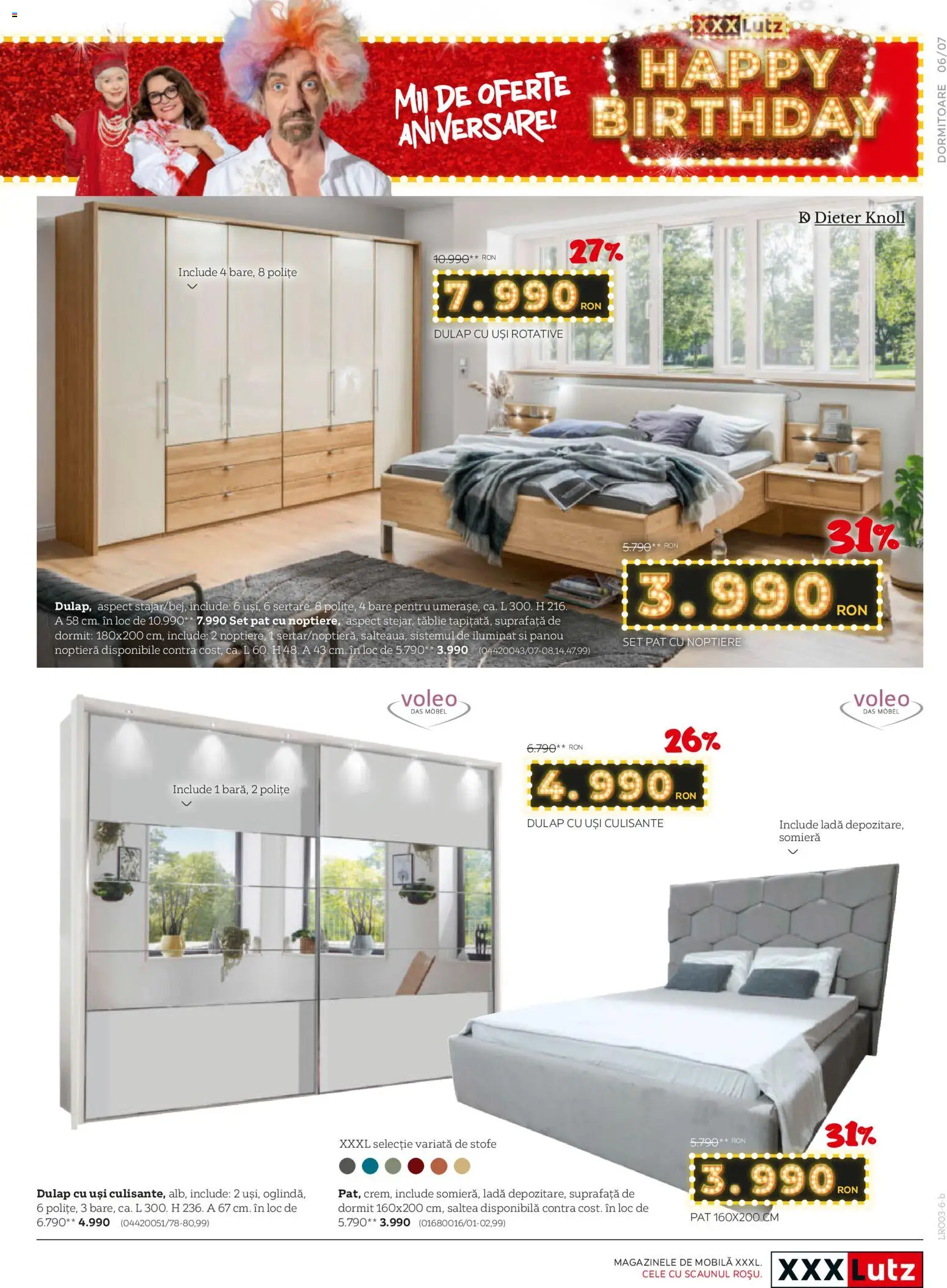 Catalog XXXLutz 16 Martie - 4 Aprilie 2026 | Pagina 7 | Produse: Pat, Saltea, Noptieră