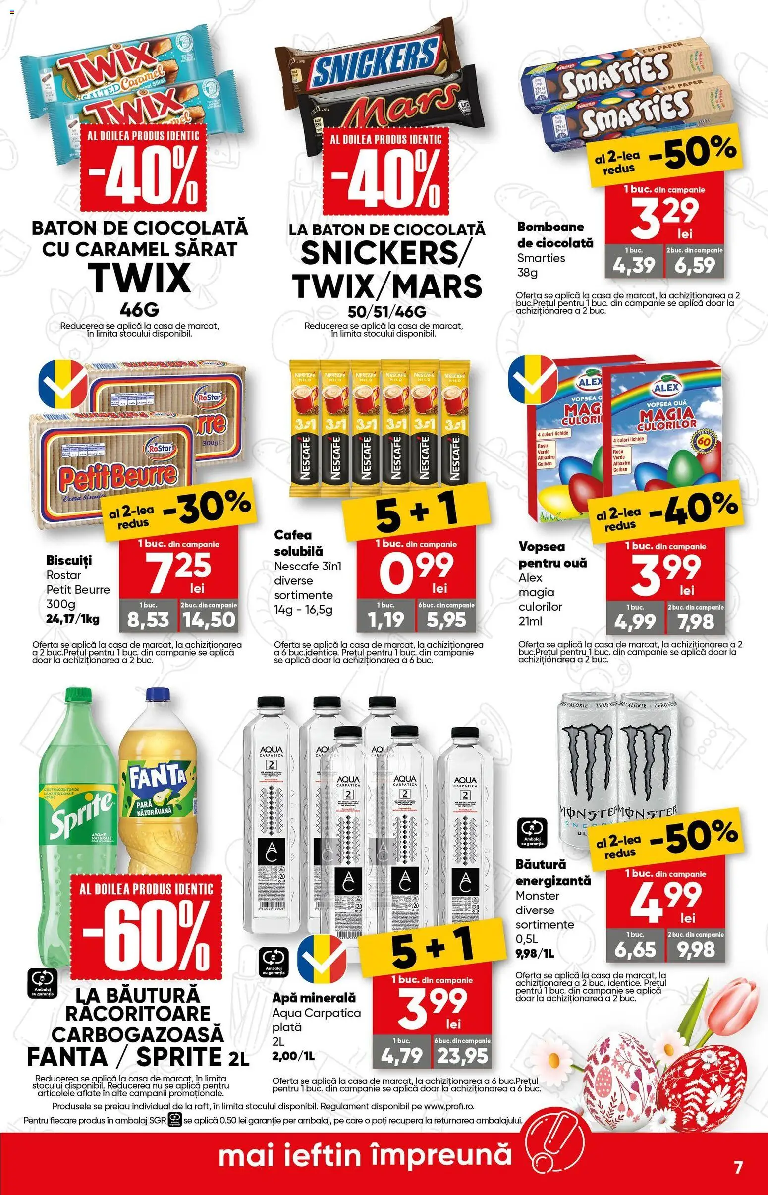 Catalog Profi 18 - 30 Martie 2026 | Pagina 7 | Produse: Vopsea, Ouă, Cafea, Bomboane