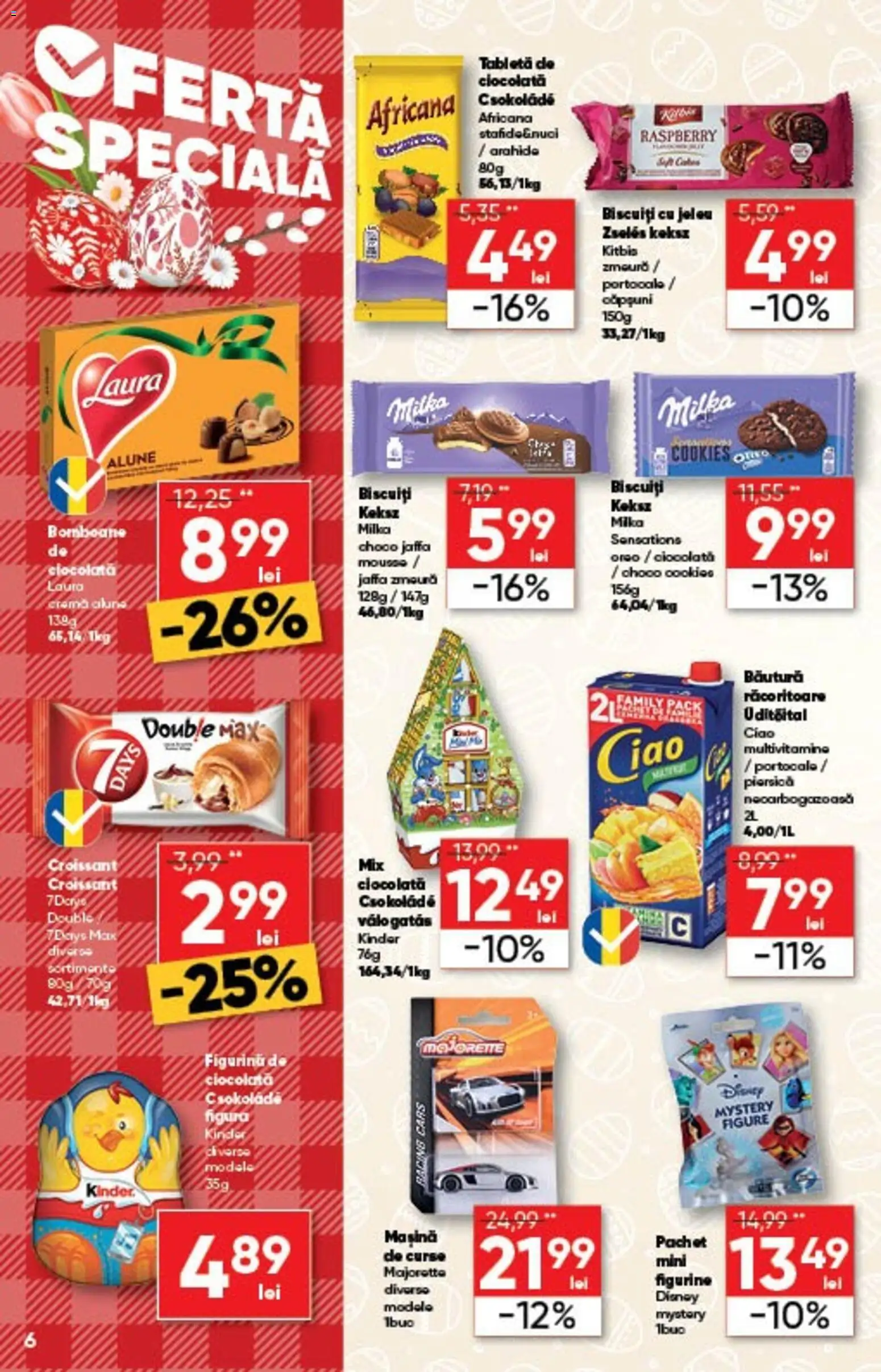 Catalog Profi 18 - 30 Martie 2026 | Pagina 6 | Produse: Arahide, Cremă, Ciocolată, Biscuiți