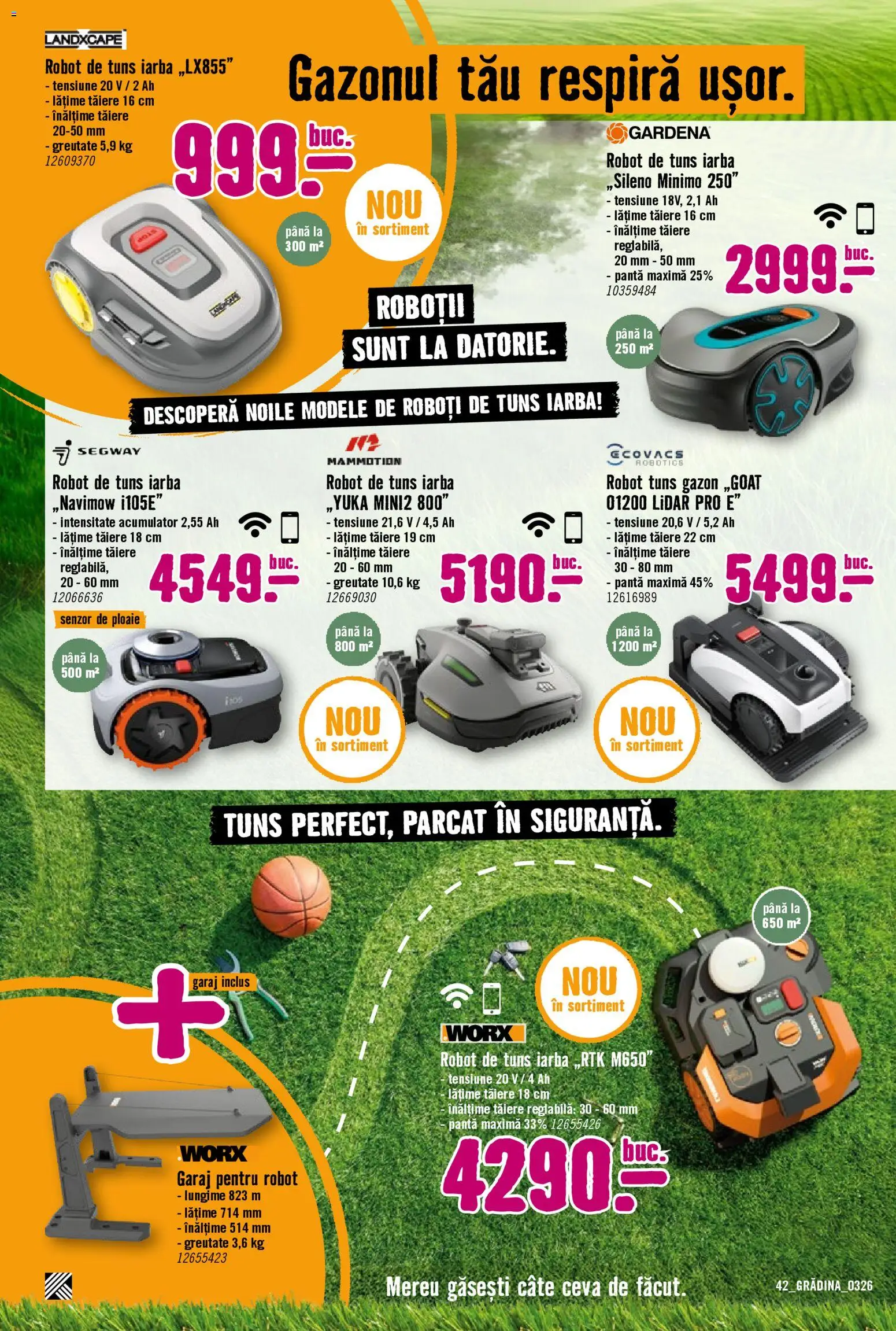 Catalog Hornbach 23 Martie - 21 Aprilie 2026 | Pagina 42 | Produse: Robot