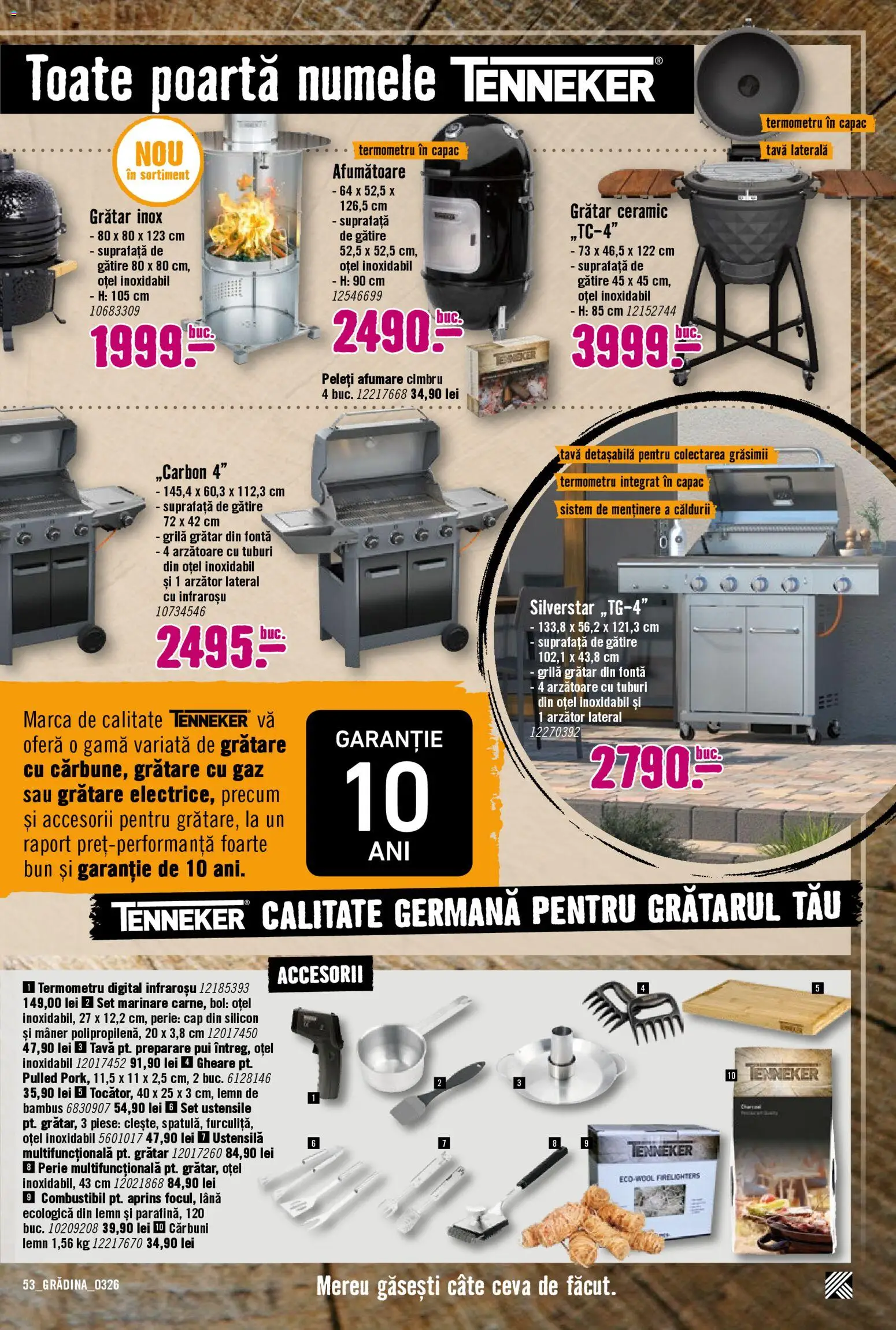 Catalog Hornbach 23 Martie - 21 Aprilie 2026 | Pagina 53 | Produse: Termometru, Bol, Grătar, Mâner