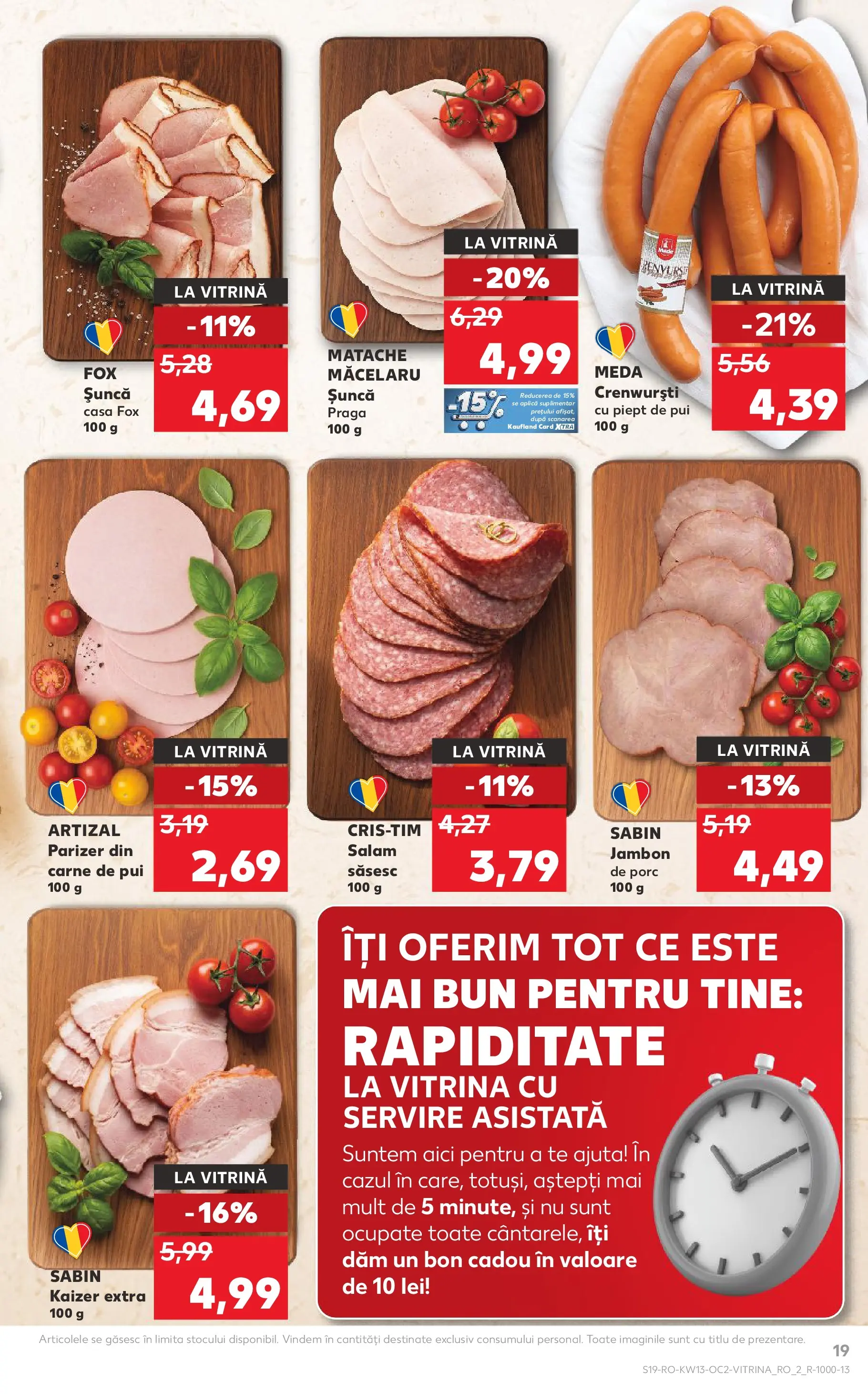 Catalog Kaufland 25 - 30 Martie 2026 | Pagina 19 | Produse: Bacon, Salam, Carne De Pui, Parizer