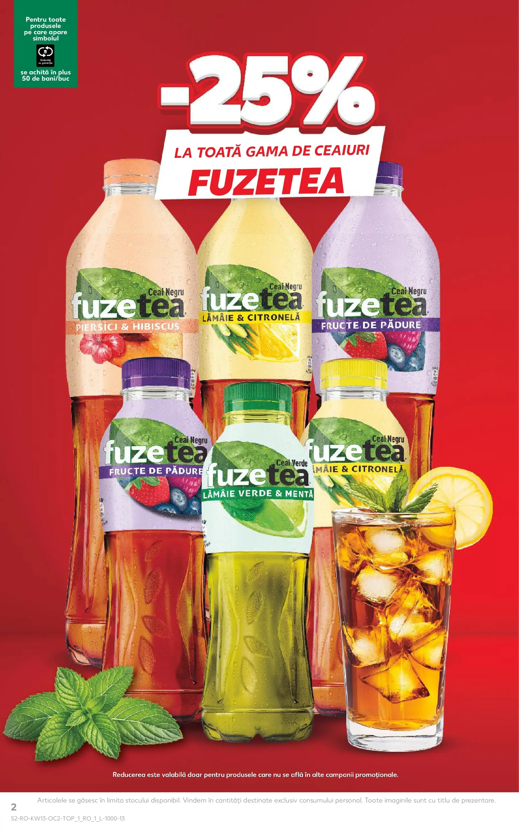 Catalog Kaufland 25 - 30 Martie 2026 | Pagina 2 | Produse: Ceai, Fructe, Lămâie