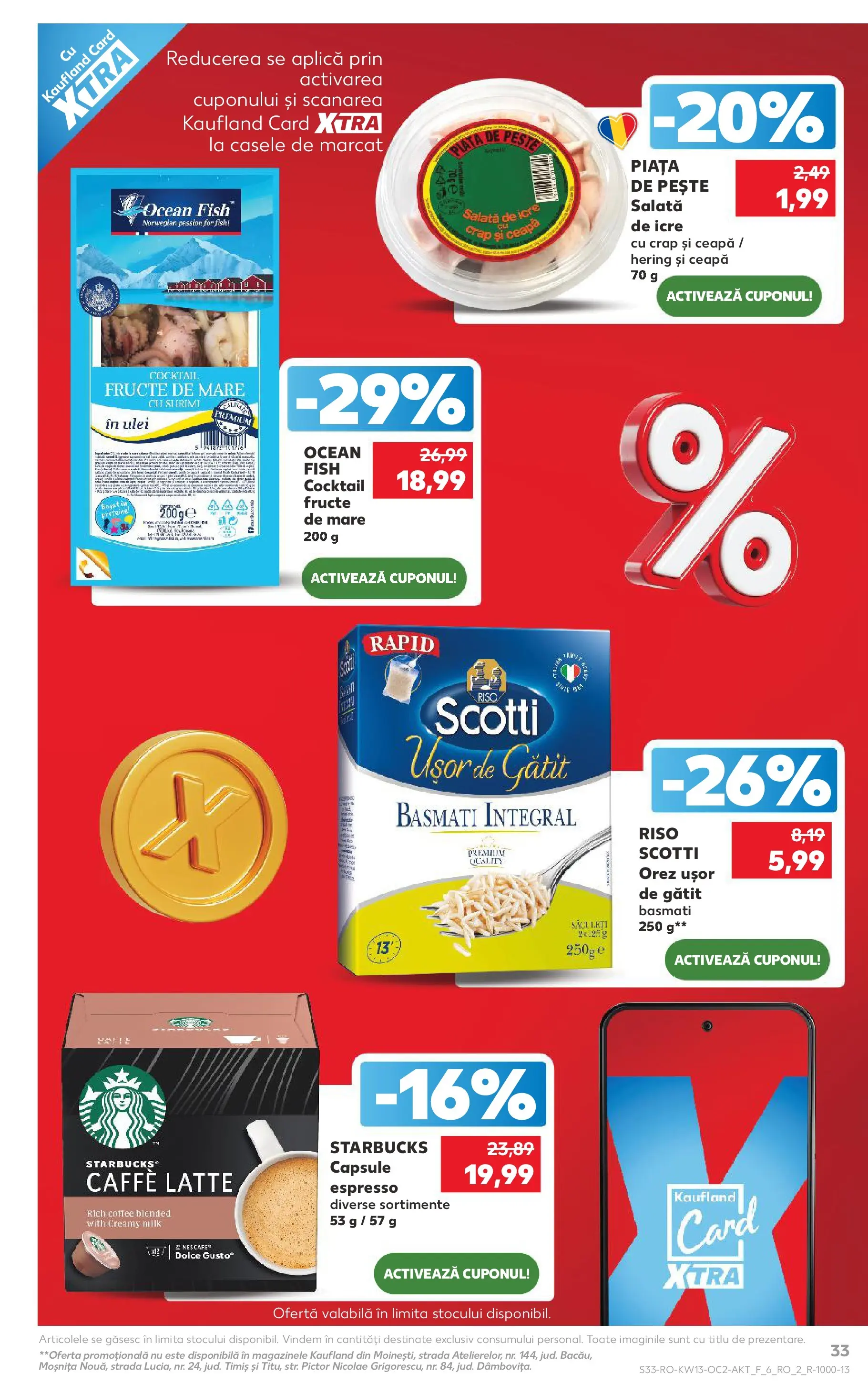 Catalog Kaufland 25 - 30 Martie 2026 | Pagina 33 | Produse: Ulei, Orez, Salată, Ceapă