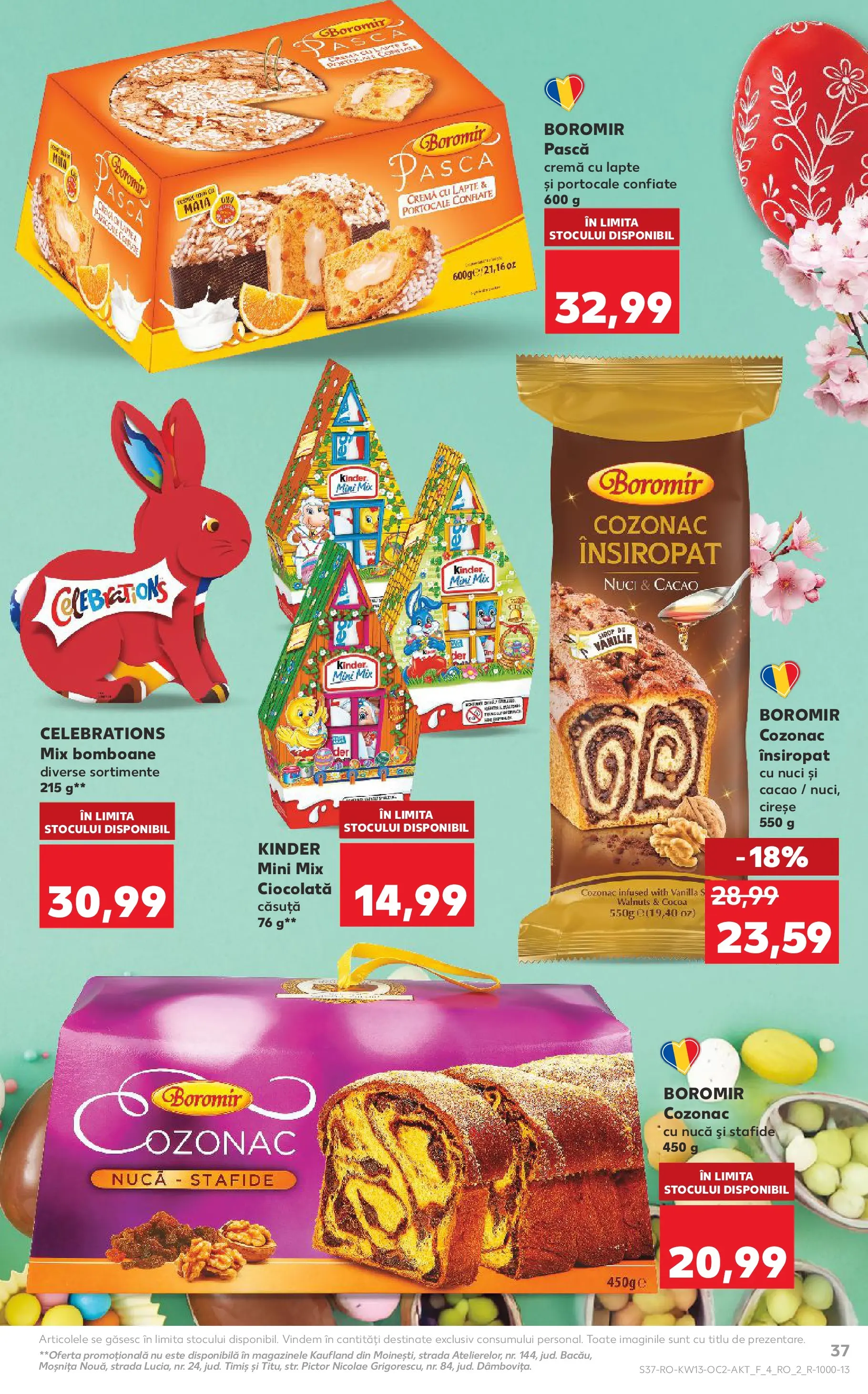 Catalog Kaufland 25 - 30 Martie 2026 | Pagina 37 | Produse: Lapte, Ciocolată, Bomboane, Cacao