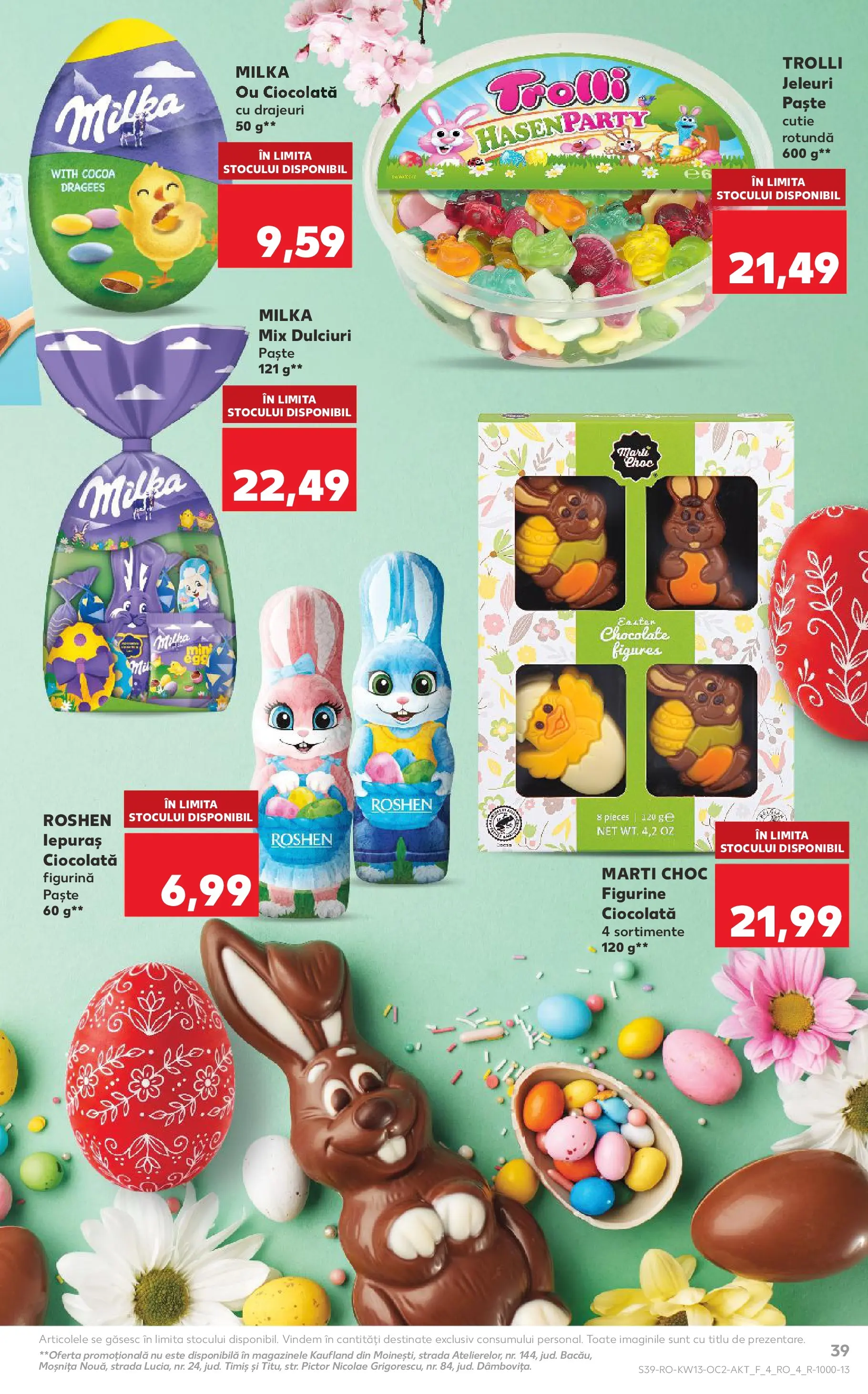 Catalog Kaufland 25 - 30 Martie 2026 | Pagina 39 | Produse: Cutie, Ciocolată, Paste, Jeleuri