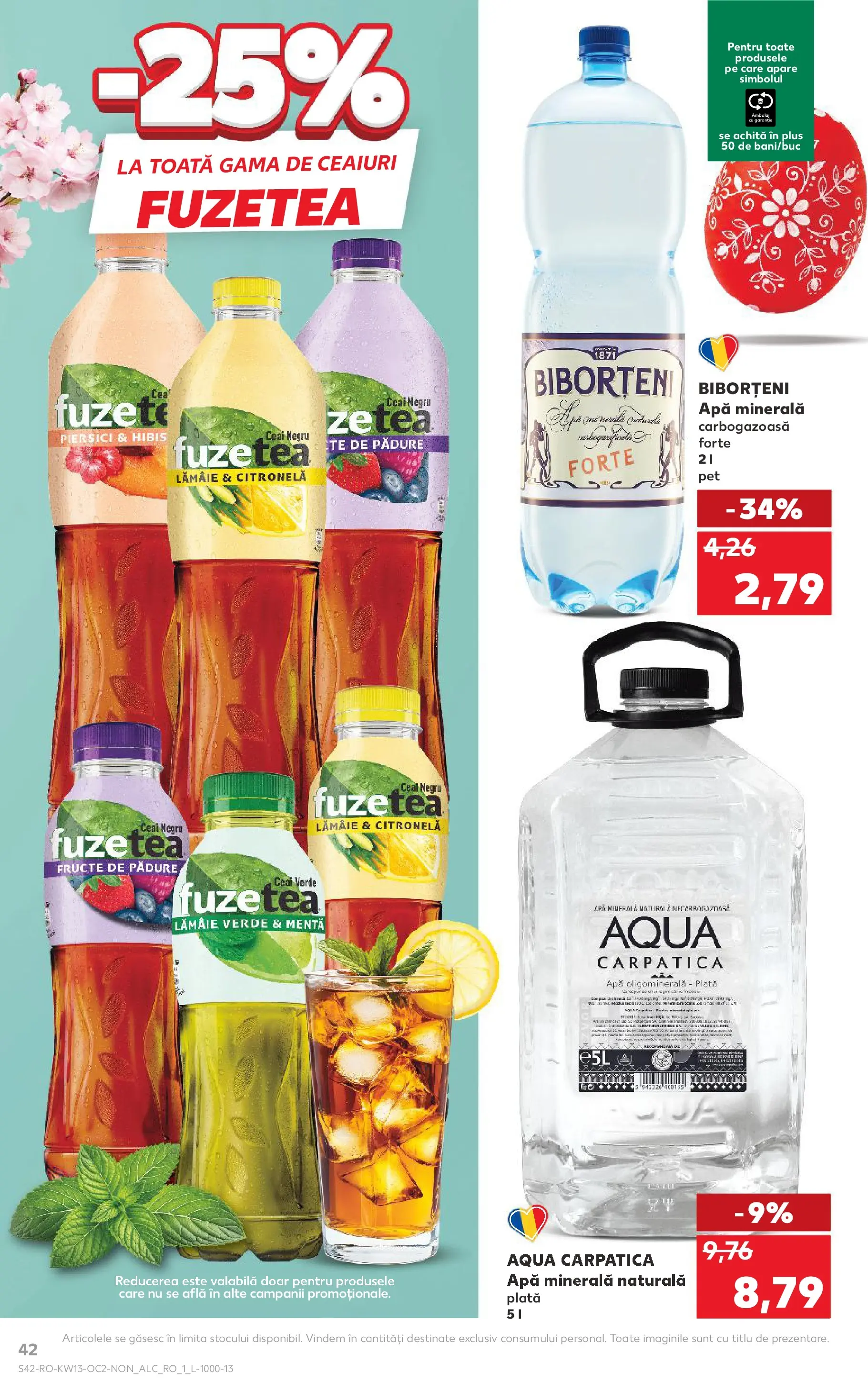 Catalog Kaufland 25 - 30 Martie 2026 | Pagina 42 | Produse: Yazı tahtası kalemi, Ceai, Fructe, Lămâie