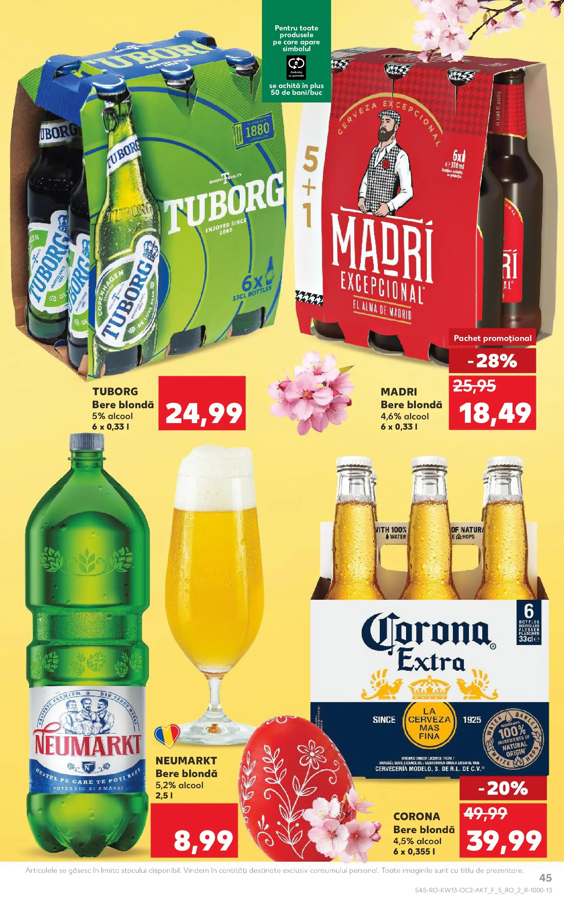 Catalog Kaufland 25 - 30 Martie 2026 | Pagina 45 | Produse: Klozet koku giderici, Bere