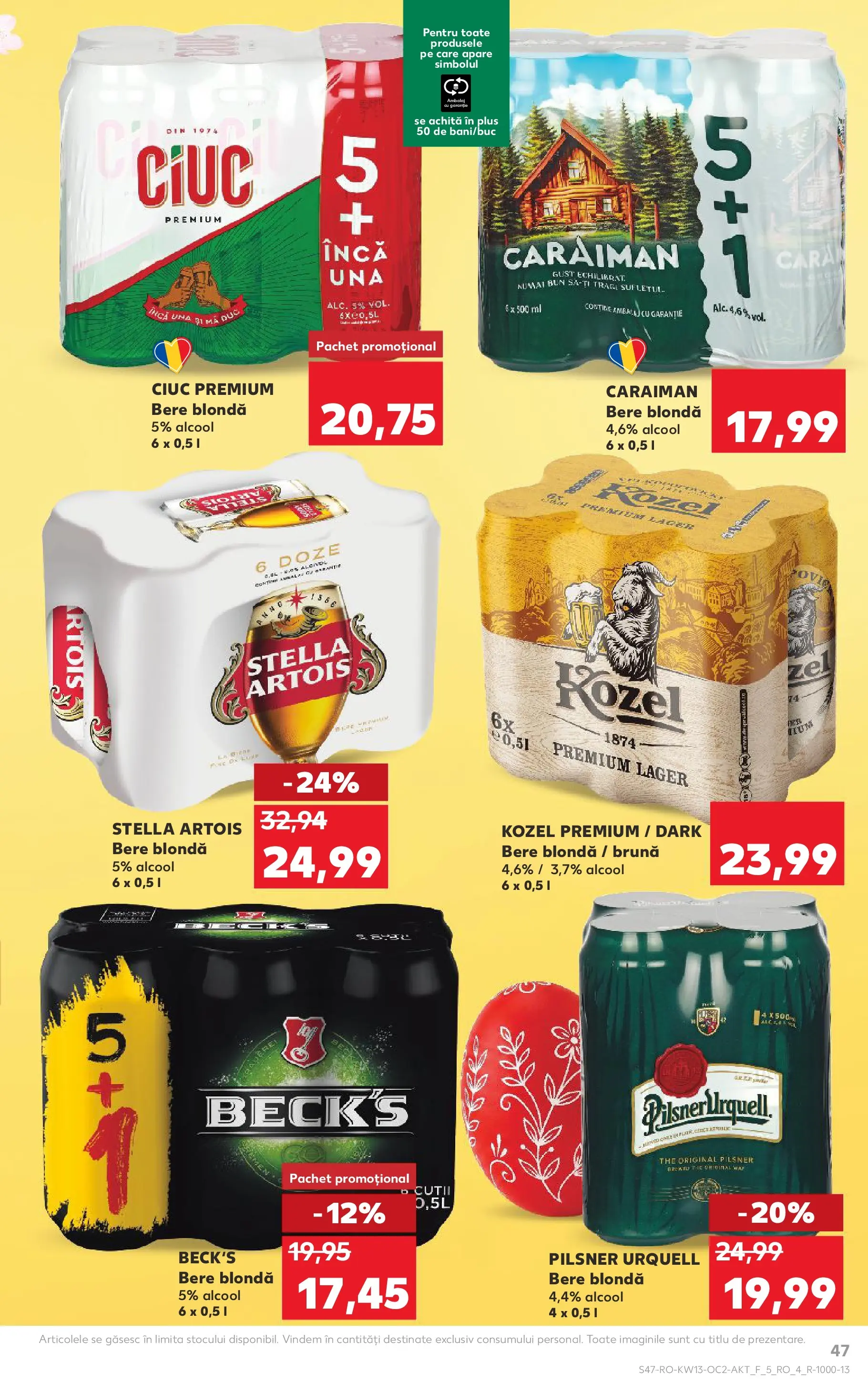 Catalog Kaufland 25 - 30 Martie 2026 | Pagina 47 | Produse: Bere