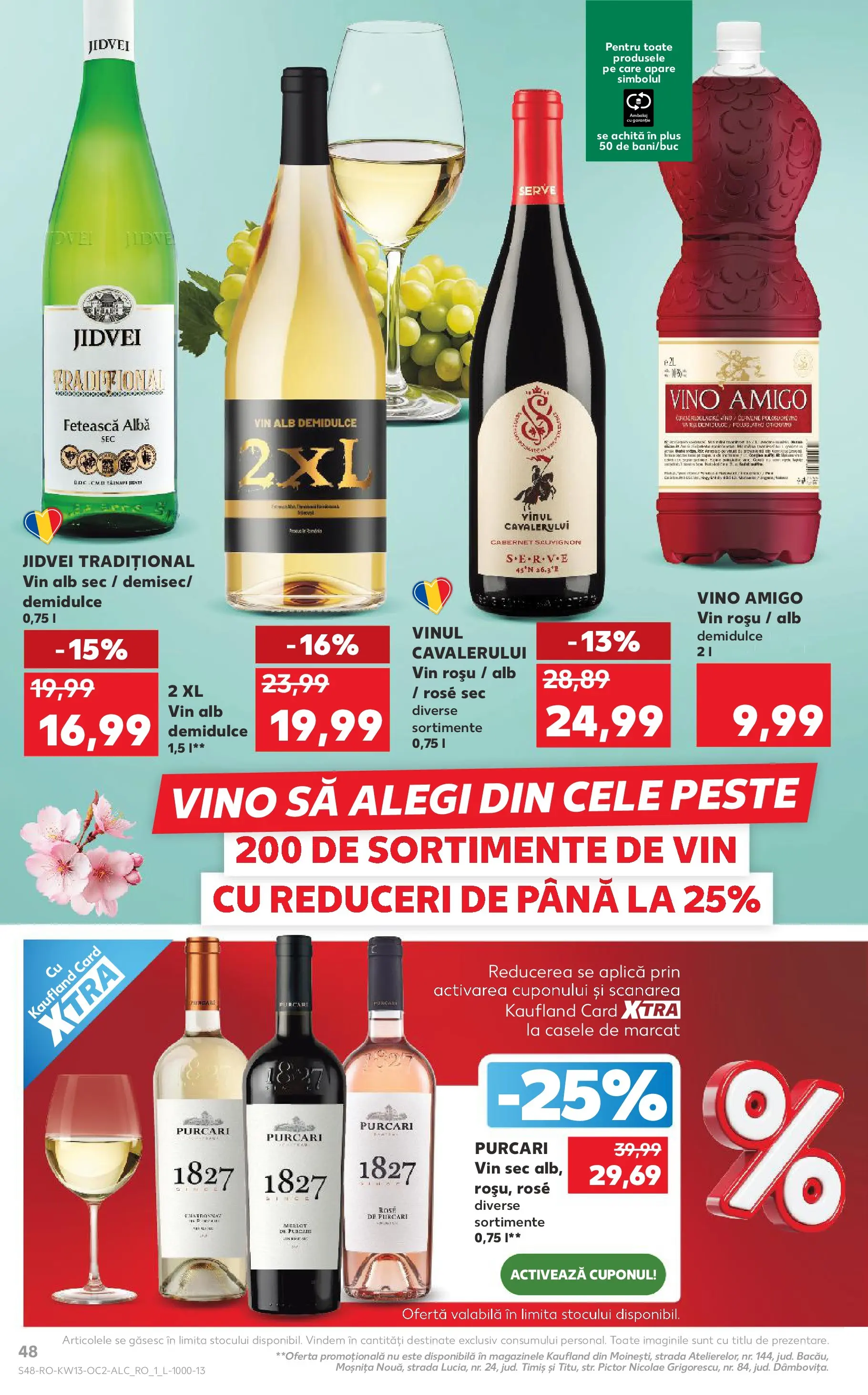 Catalog Kaufland 25 - 30 Martie 2026 | Pagina 48 | Produse: Vin, Pește