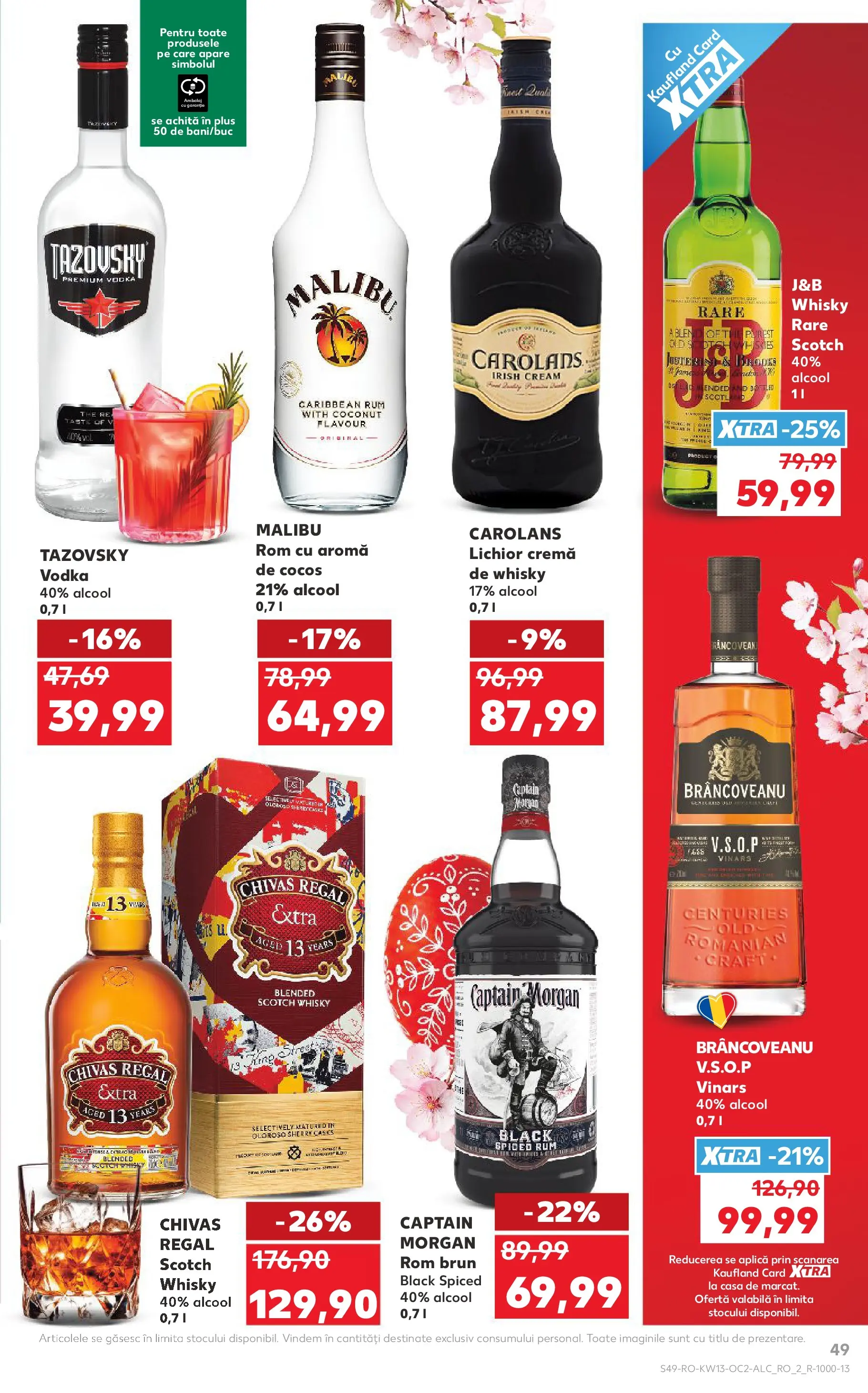 Catalog Kaufland 25 - 30 Martie 2026 | Pagina 49 | Produse: Lichior, Cremă, Rom, Vodka