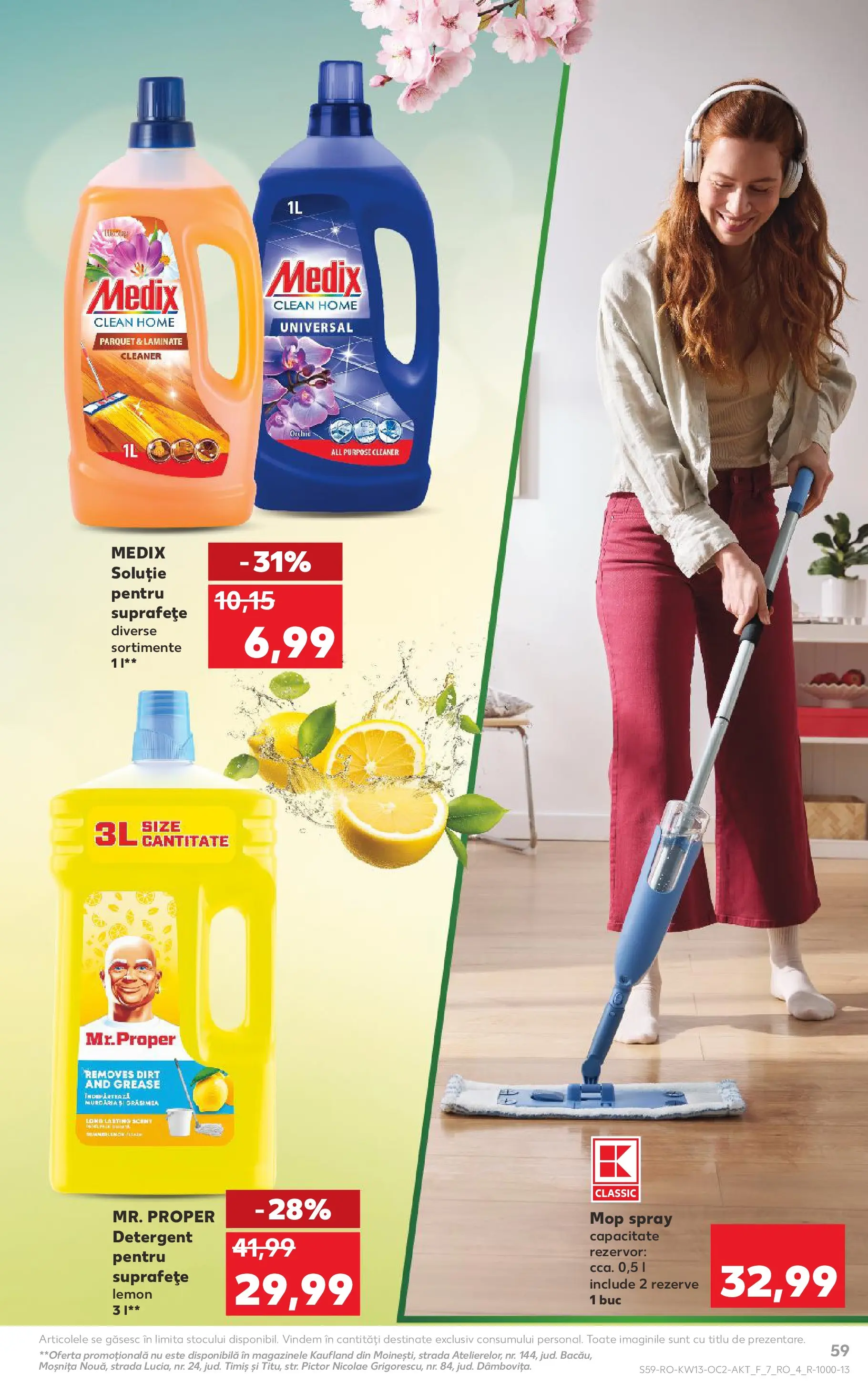 Catalog Kaufland 25 - 30 Martie 2026 | Pagina 59 | Produse: Pomelo, Mop, Detergent