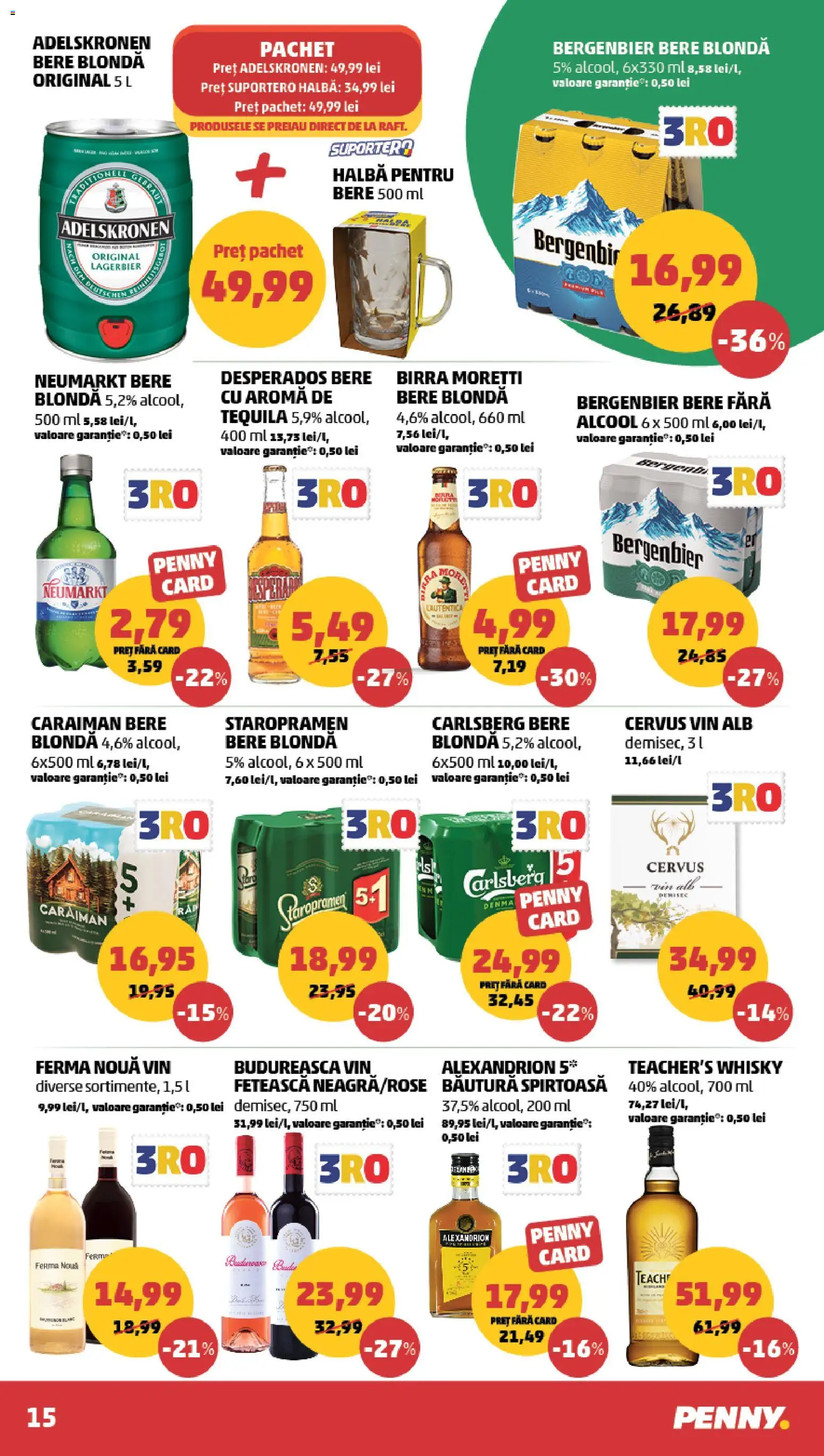 Catalog PENNY Market 25 - 30 Martie 2026 | Pagina 15 | Produse: Eğitim çantaları, Vin, Bere, Plastik Kulübe