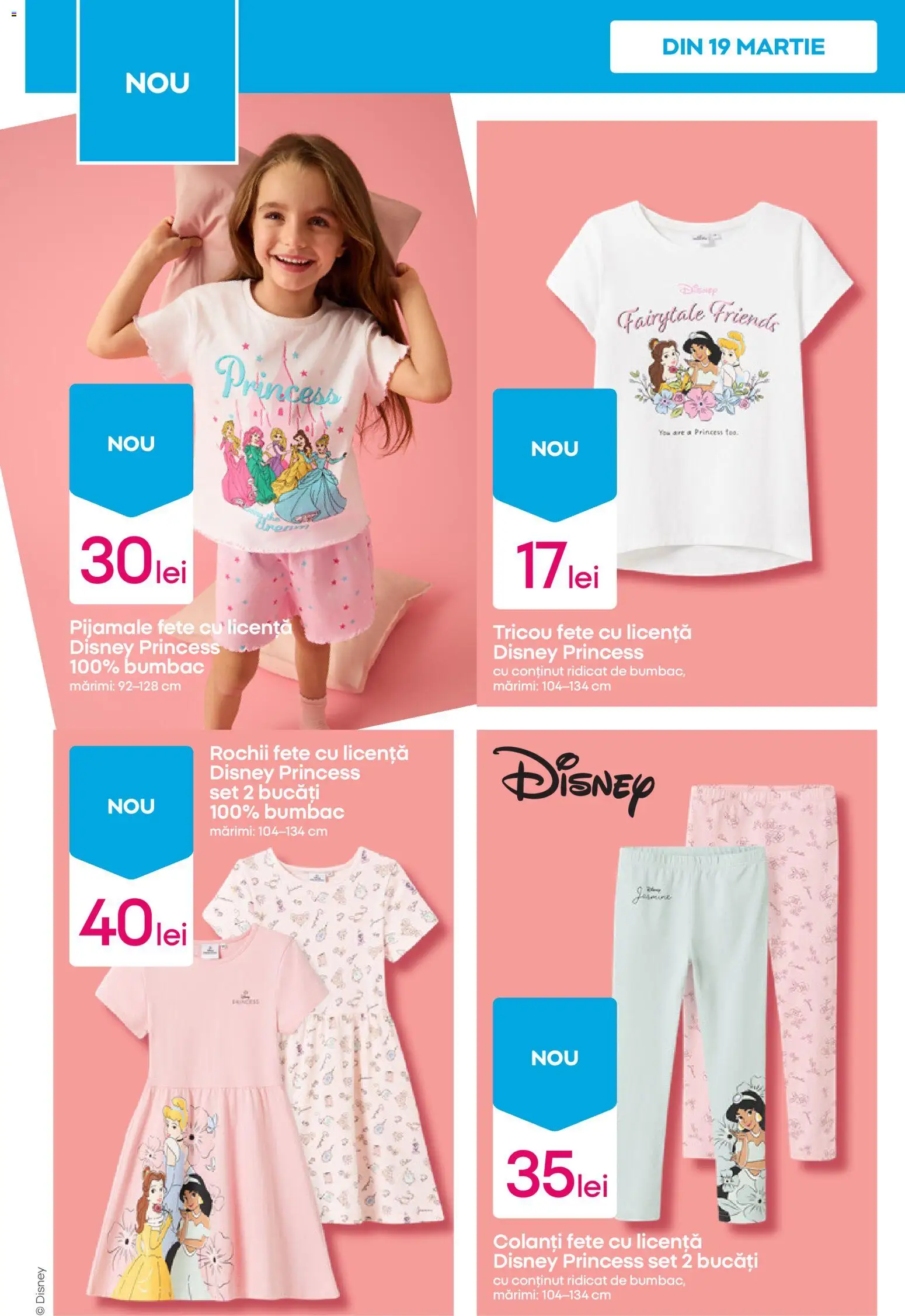 Catalog Pepco 26 - 31 Martie 2026 | Pagina 6 | Produse: Tricou, Pijamale, Colanți