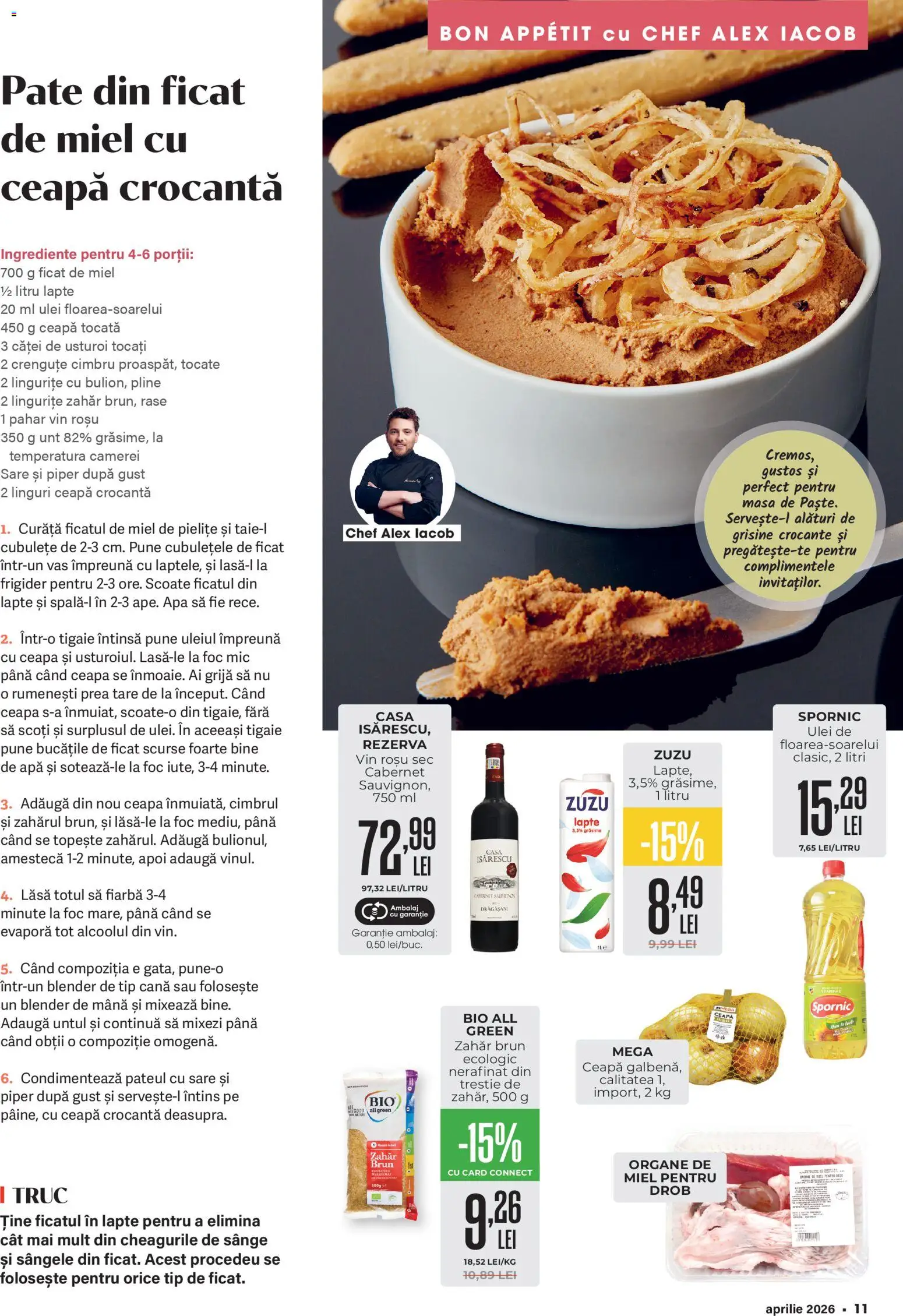 Catalog Mega Image 26 Martie - 20 Aprilie 2026 | Pagina 11 | Produse: Masă, Pate, Vin, Zahăr