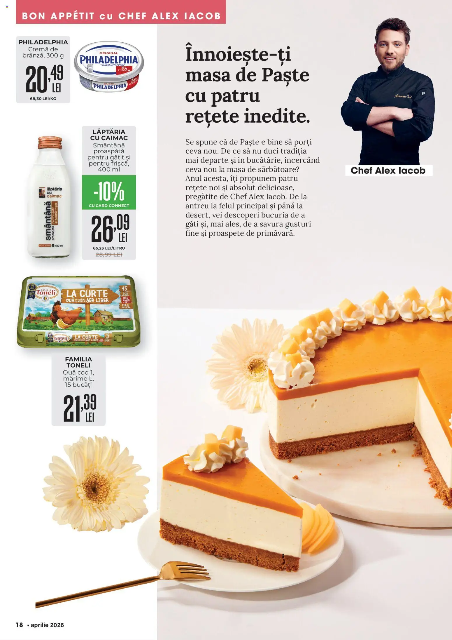 Catalog Mega Image 26 Martie - 20 Aprilie 2026 | Pagina 18 | Produse: Masă, Ouă, Frișcă, Smântână
