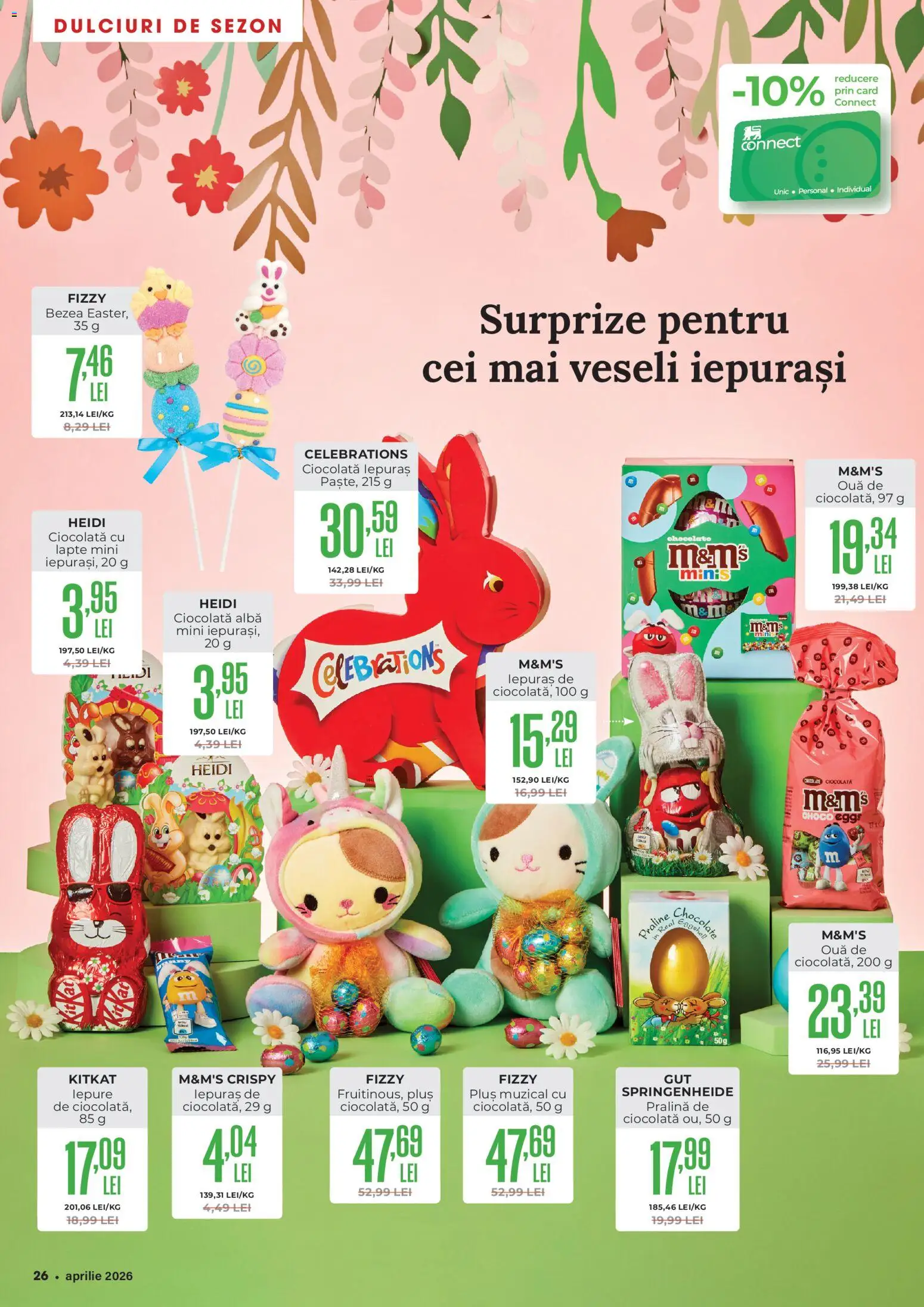 Catalog Mega Image 26 Martie - 20 Aprilie 2026 | Pagina 26 | Produse: Praline, Lapte, Ouă, Ciocolată