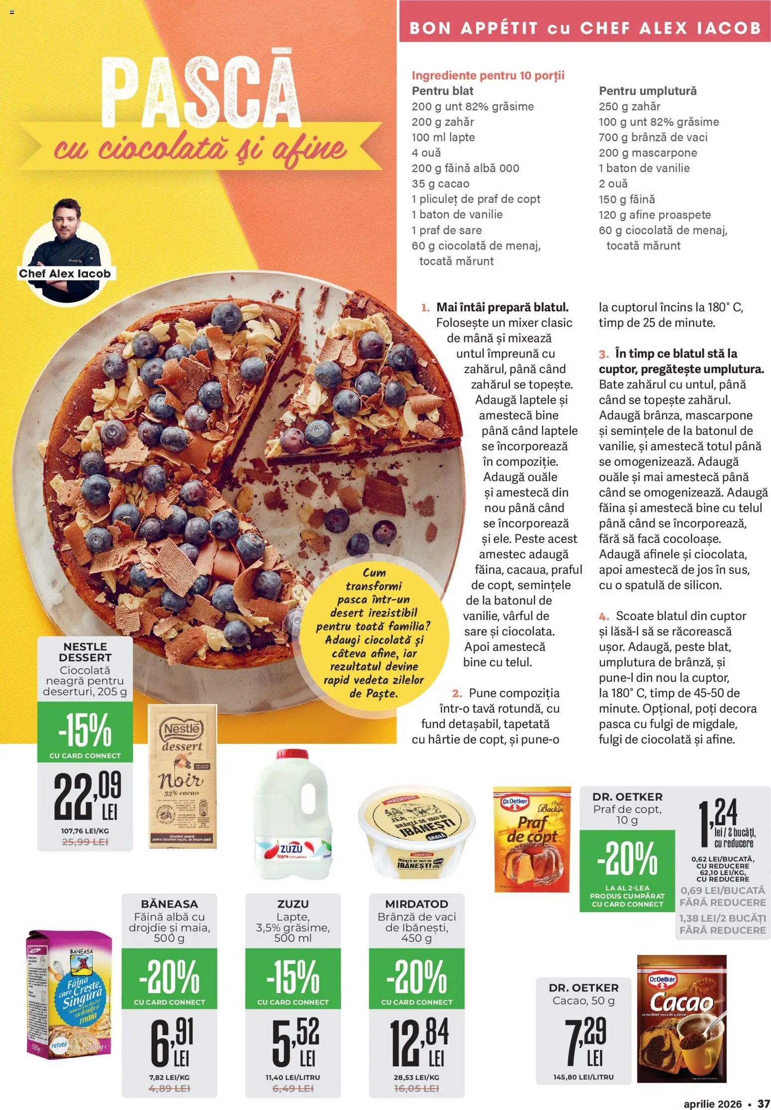 Catalog Mega Image 26 Martie - 20 Aprilie 2026 | Pagina 37 | Produse: Lapte, Pește, Mascarpone, Zahăr