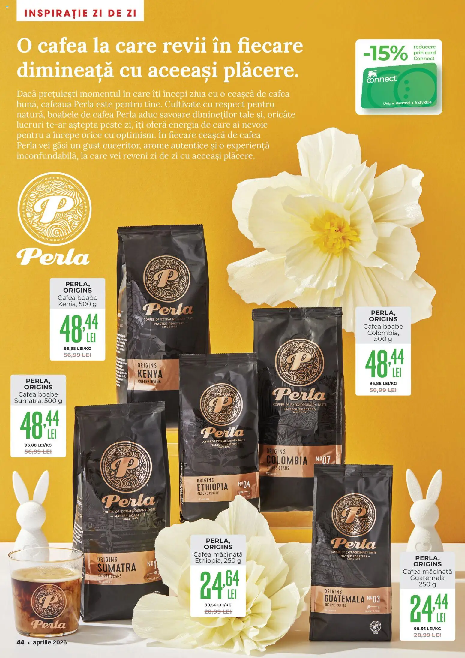 Catalog Mega Image 26 Martie - 20 Aprilie 2026 | Pagina 44 | Produse: Cafea, Pește