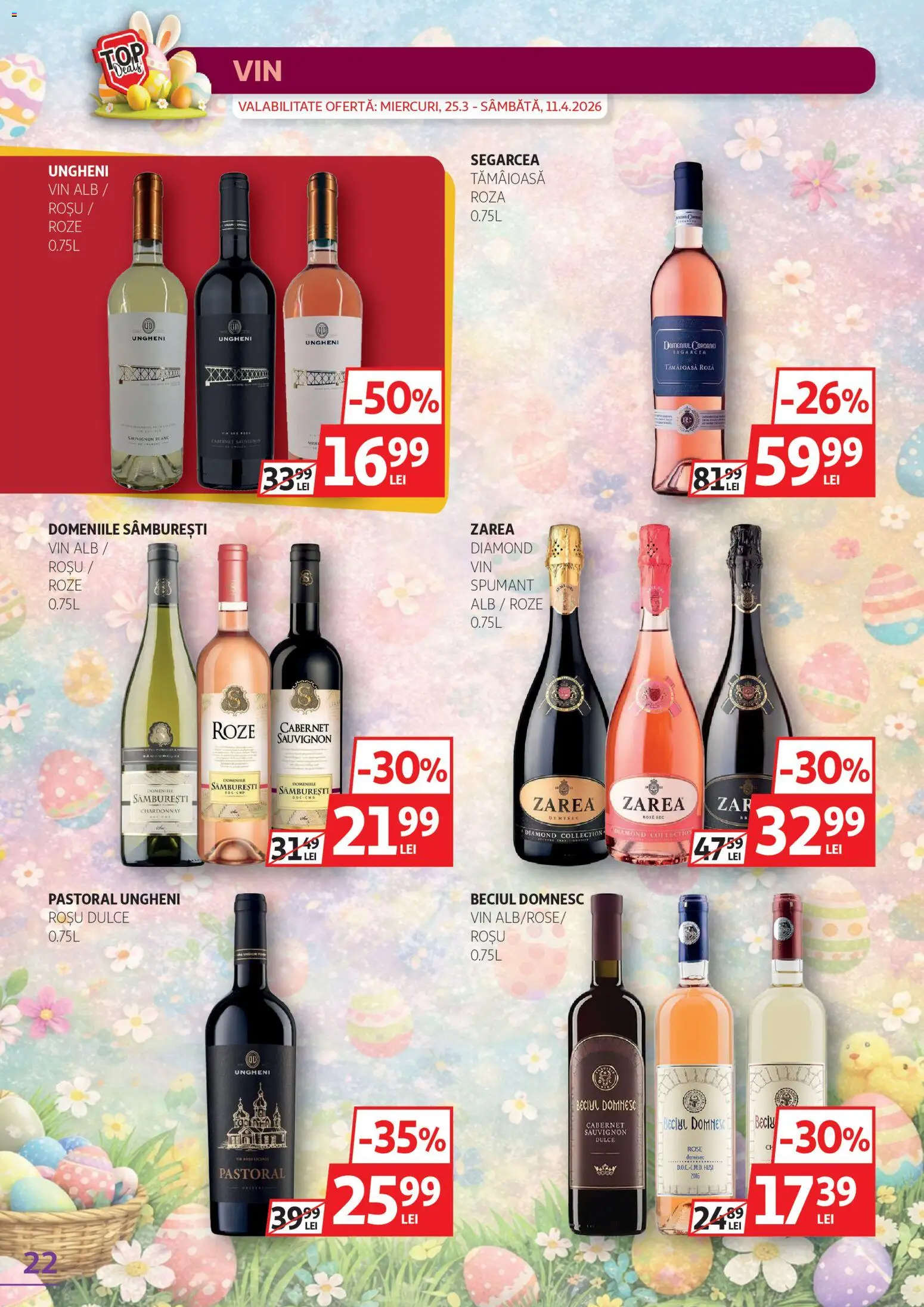 Catalog Auchan 25 Martie - 10 Aprilie 2026 | Pagina 22 | Produse: Vin