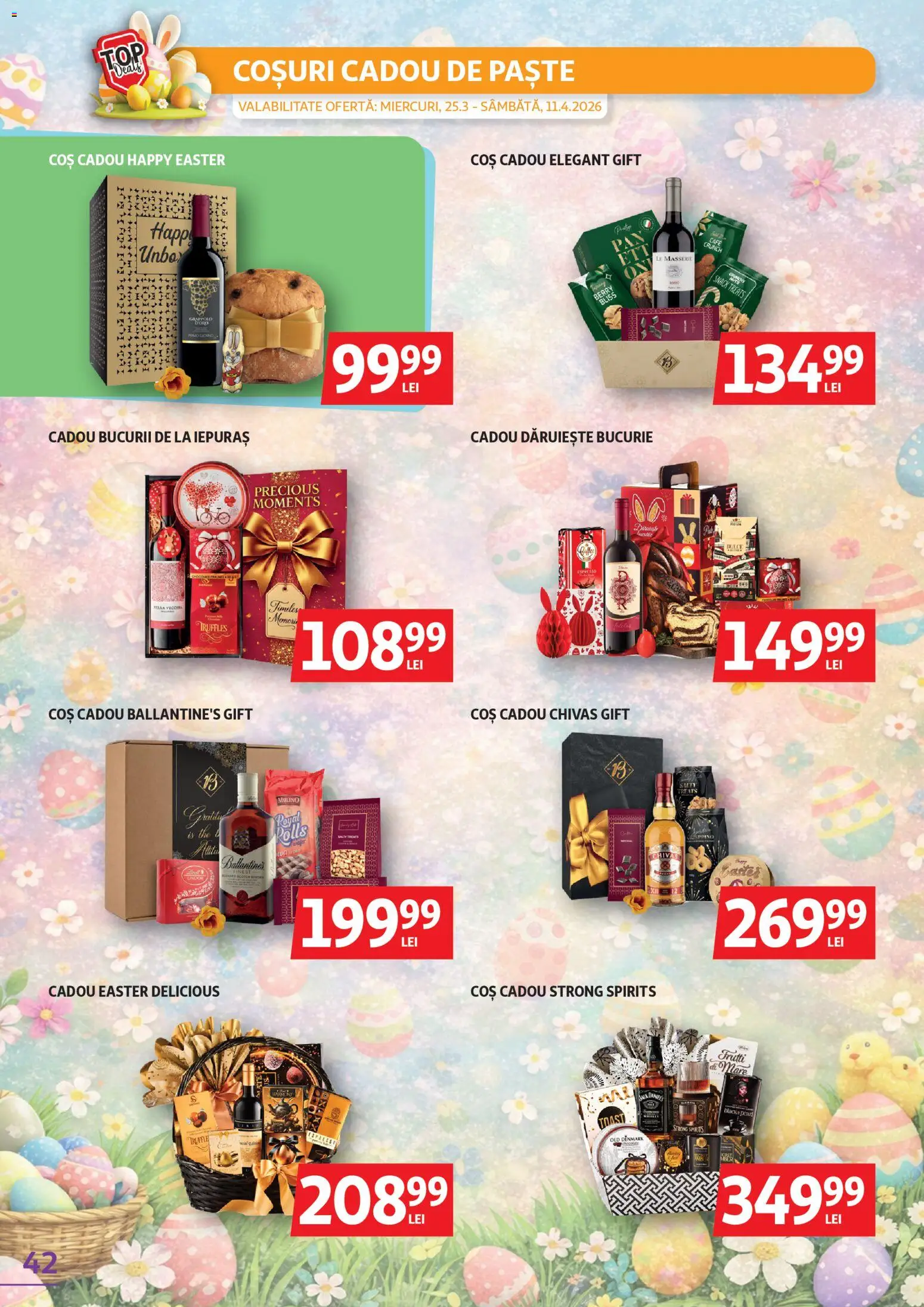Catalog Auchan 25 Martie - 10 Aprilie 2026 | Pagina 42 | Produse: Coș, Paste