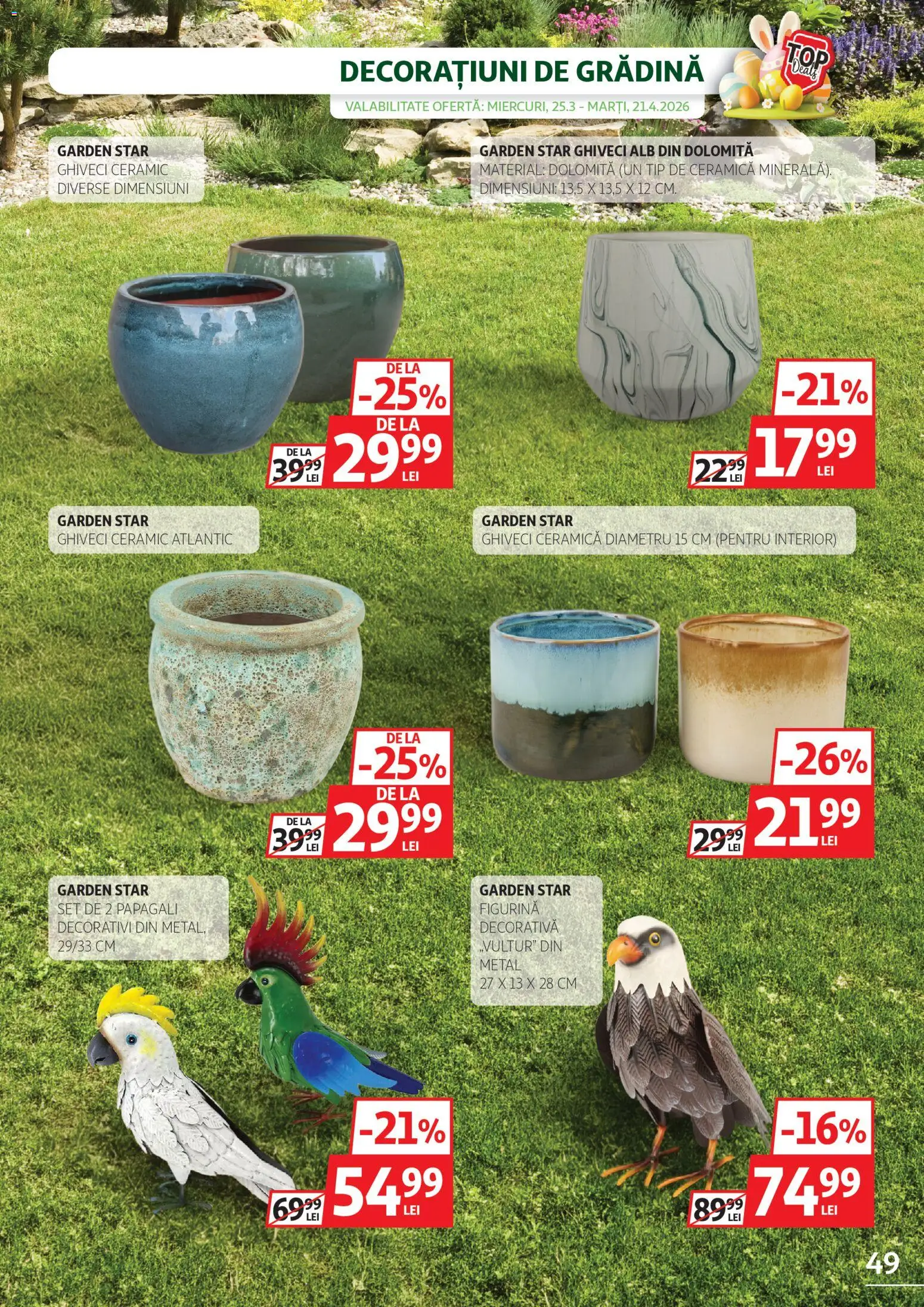 Catalog Auchan 25 Martie - 10 Aprilie 2026 | Pagina 49 | Produse: Ghiveci