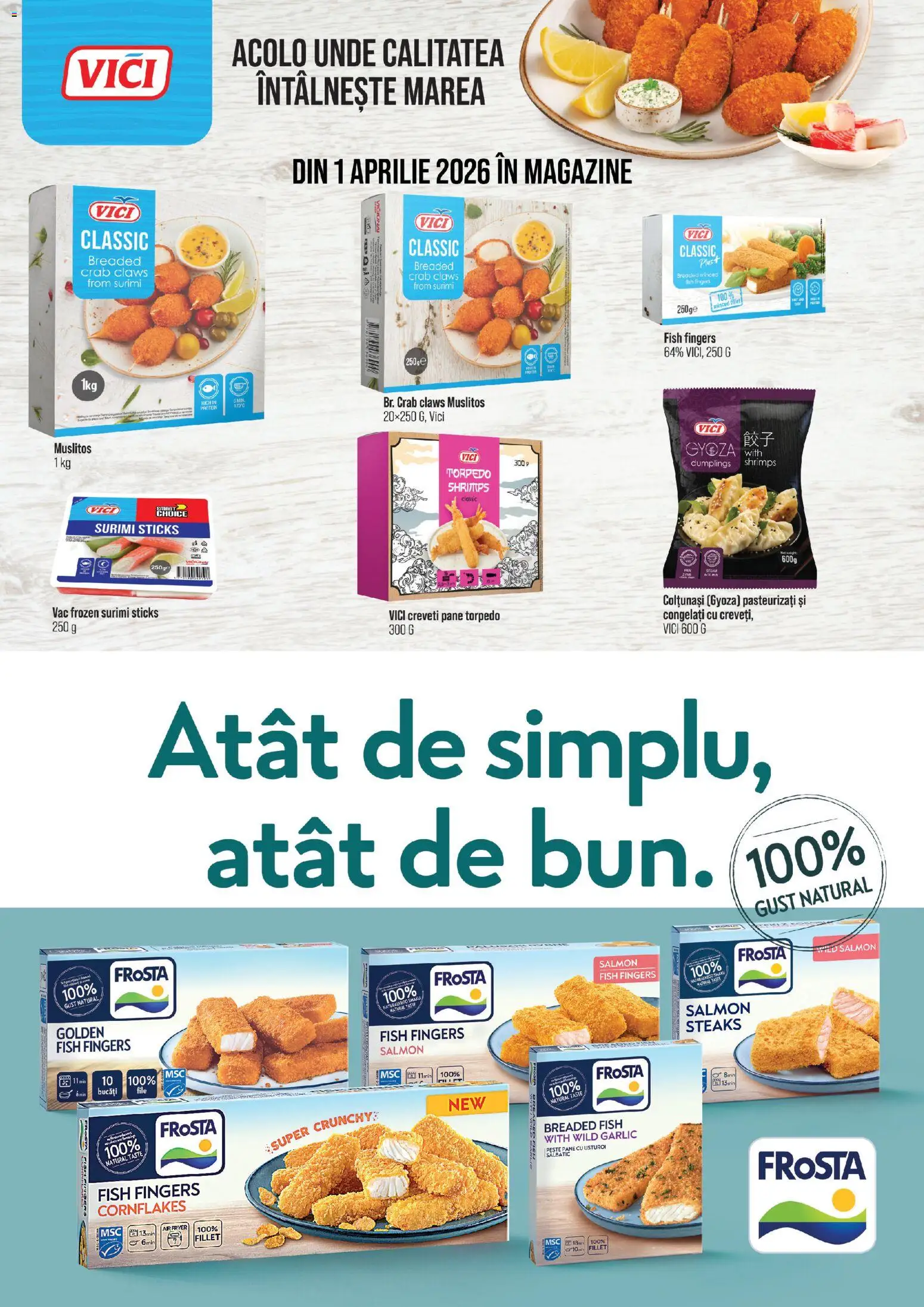 Catalog Auchan 25 Martie - 10 Aprilie 2026 | Pagina 53 | Produse: Pește, Usturoi