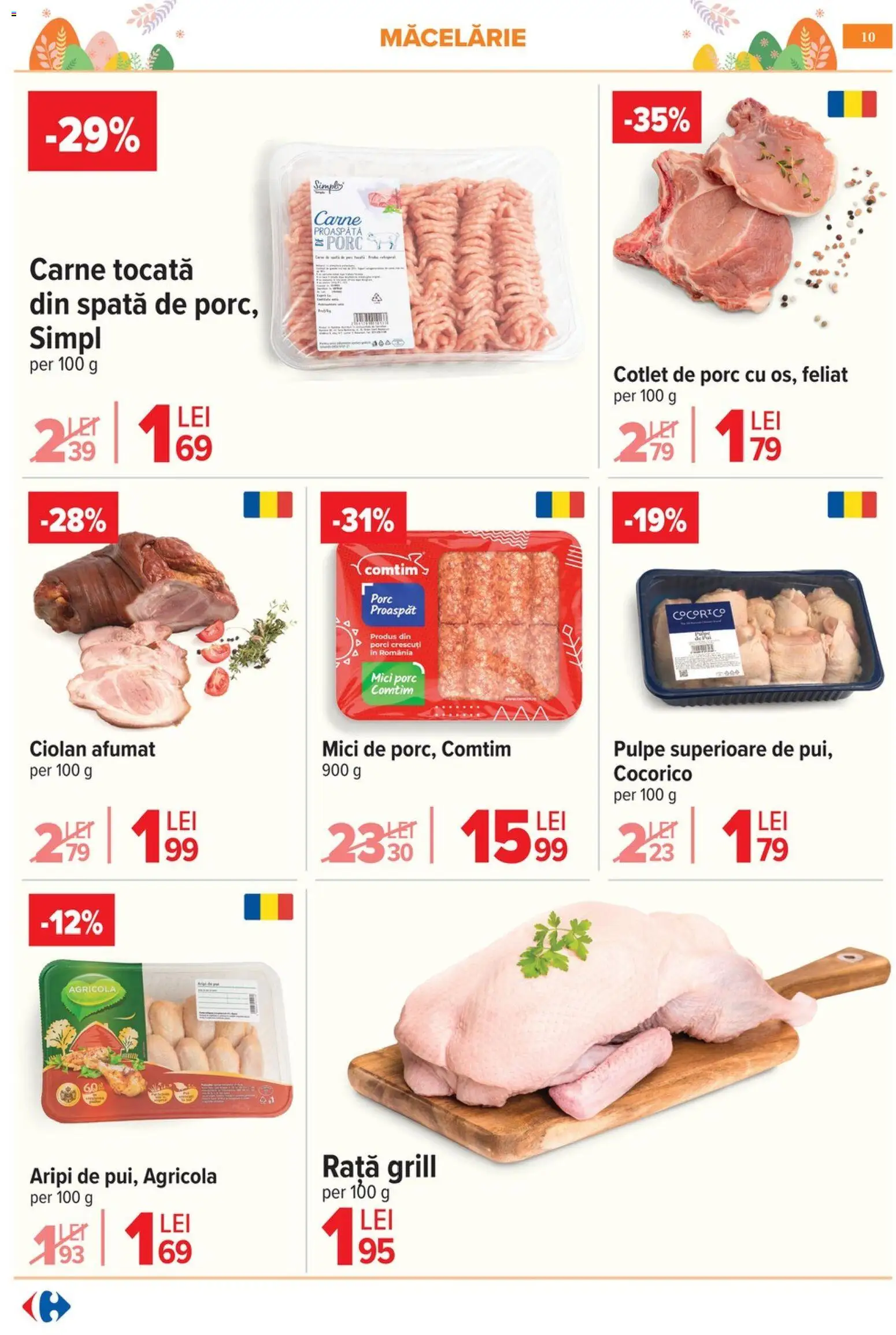 Catalog Carrefour 25 Martie - 4 Aprilie 2026 | Pagina 14 | Produse: Lait de coco, Mici, Rață, Carne tocată