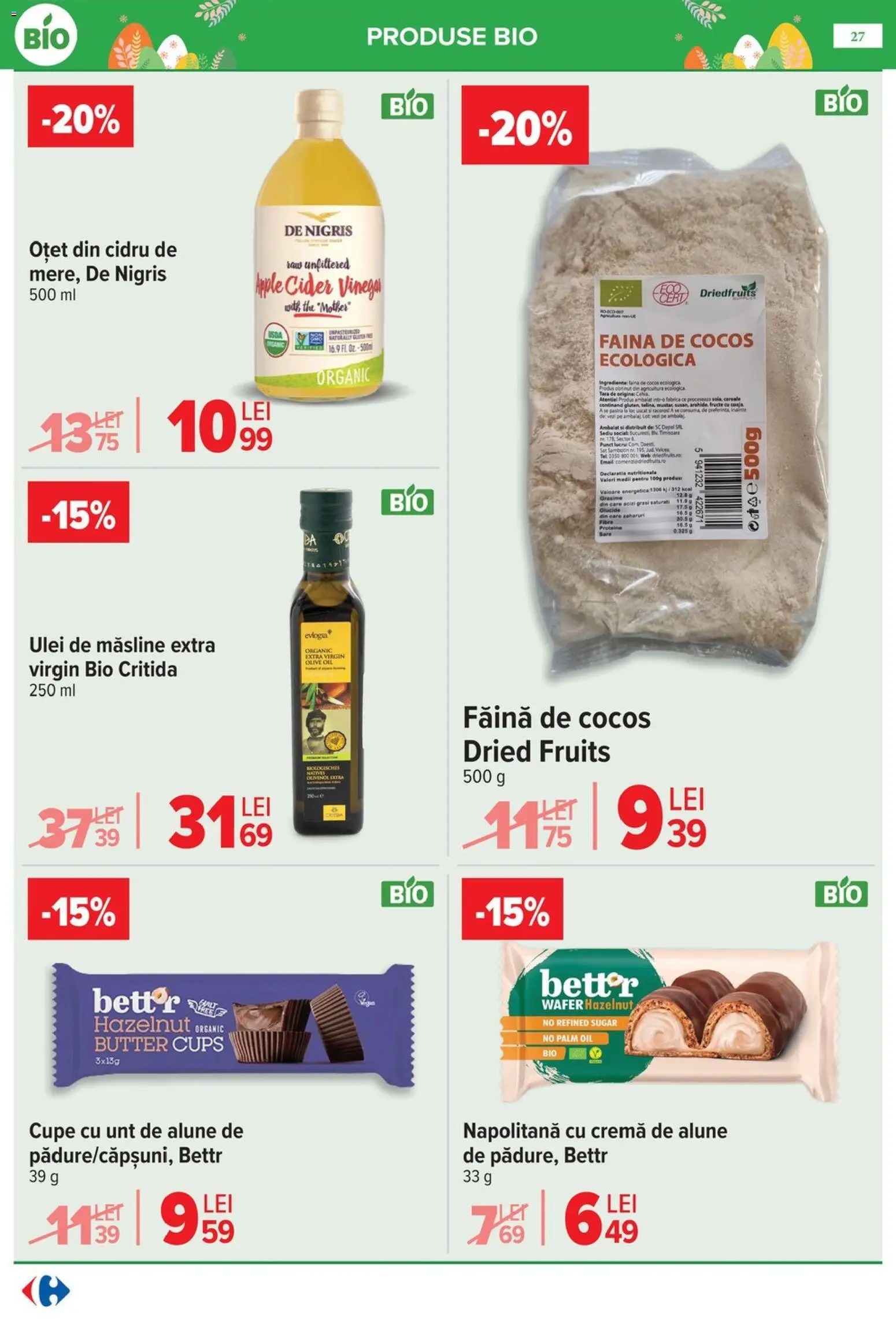 Catalog Carrefour 25 Martie - 4 Aprilie 2026 | Pagina 31 | Produse: Apple, Ulei, Făină, Fructe