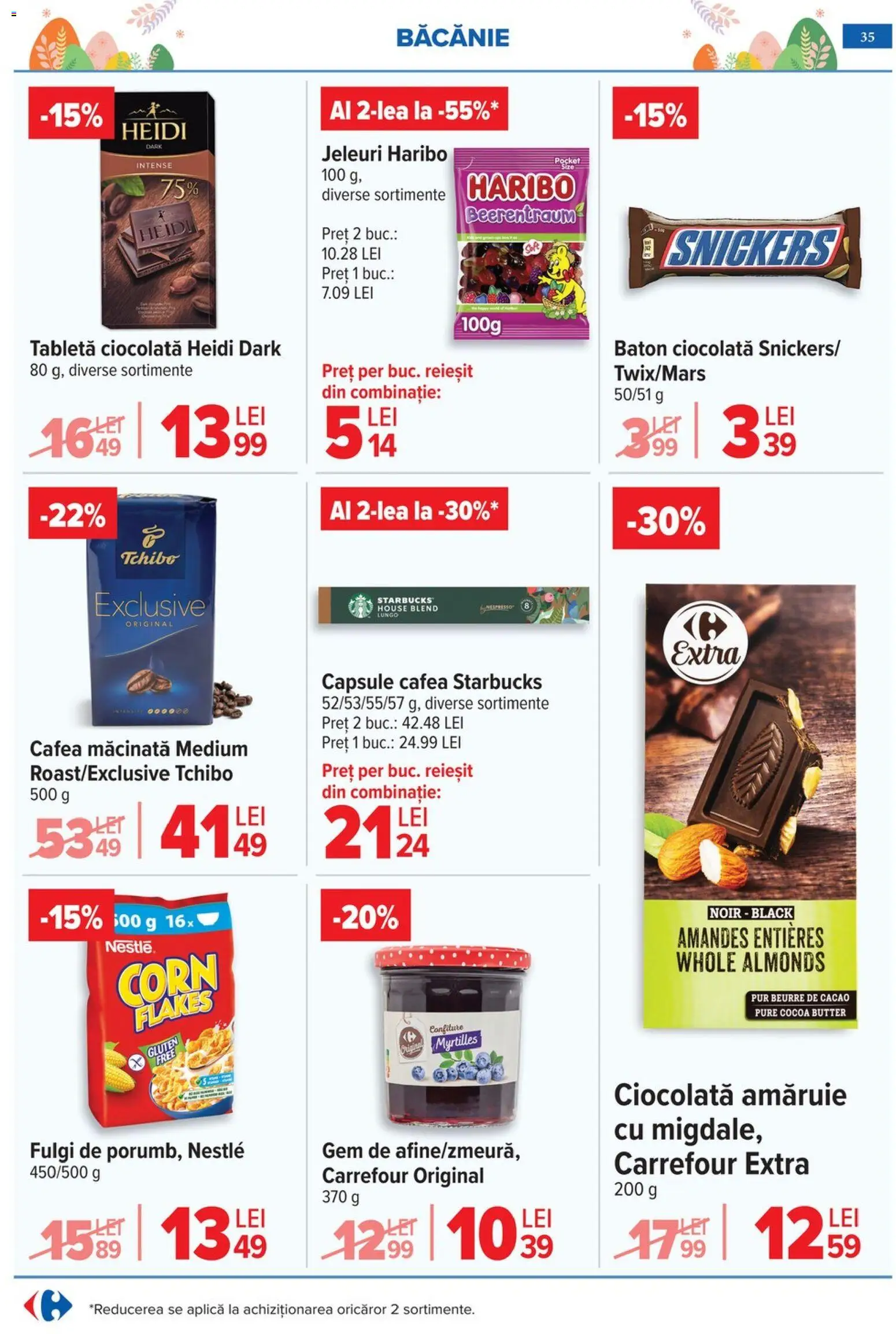Catalog Carrefour 25 Martie - 4 Aprilie 2026 | Pagina 39 | Produse: Tabletă, Gem, Ciocolată, Cacao