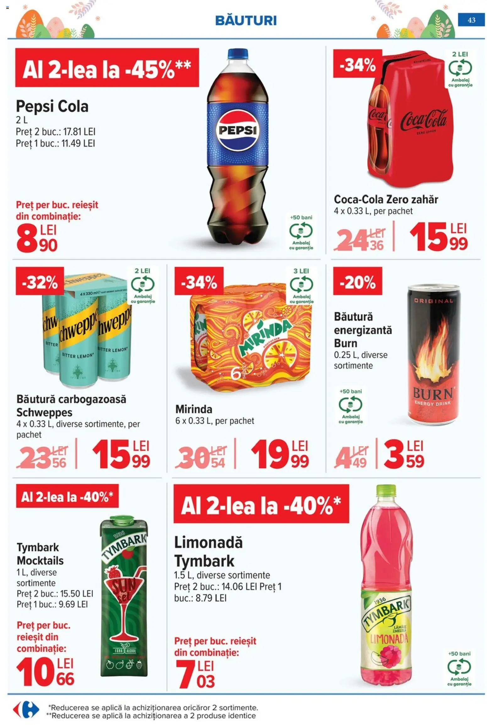 Catalog Carrefour 25 Martie - 4 Aprilie 2026 | Pagina 47 | Produse: Zmeură, Sıcak su torbası, Zahăr, Lămâie