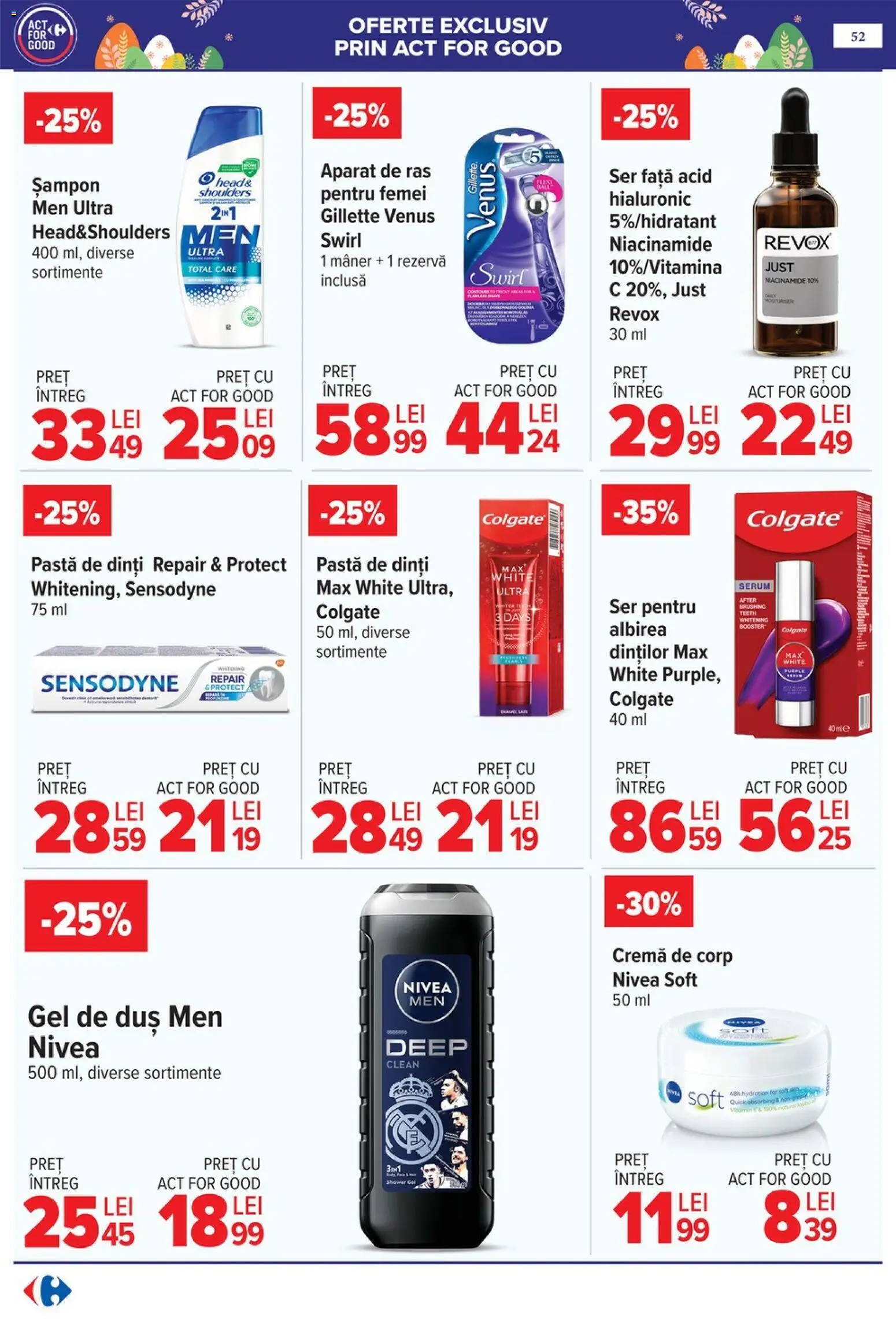 Catalog Carrefour 25 Martie - 4 Aprilie 2026 | Pagina 56 | Produse: Serum, Pomelo, Mâner, Duș
