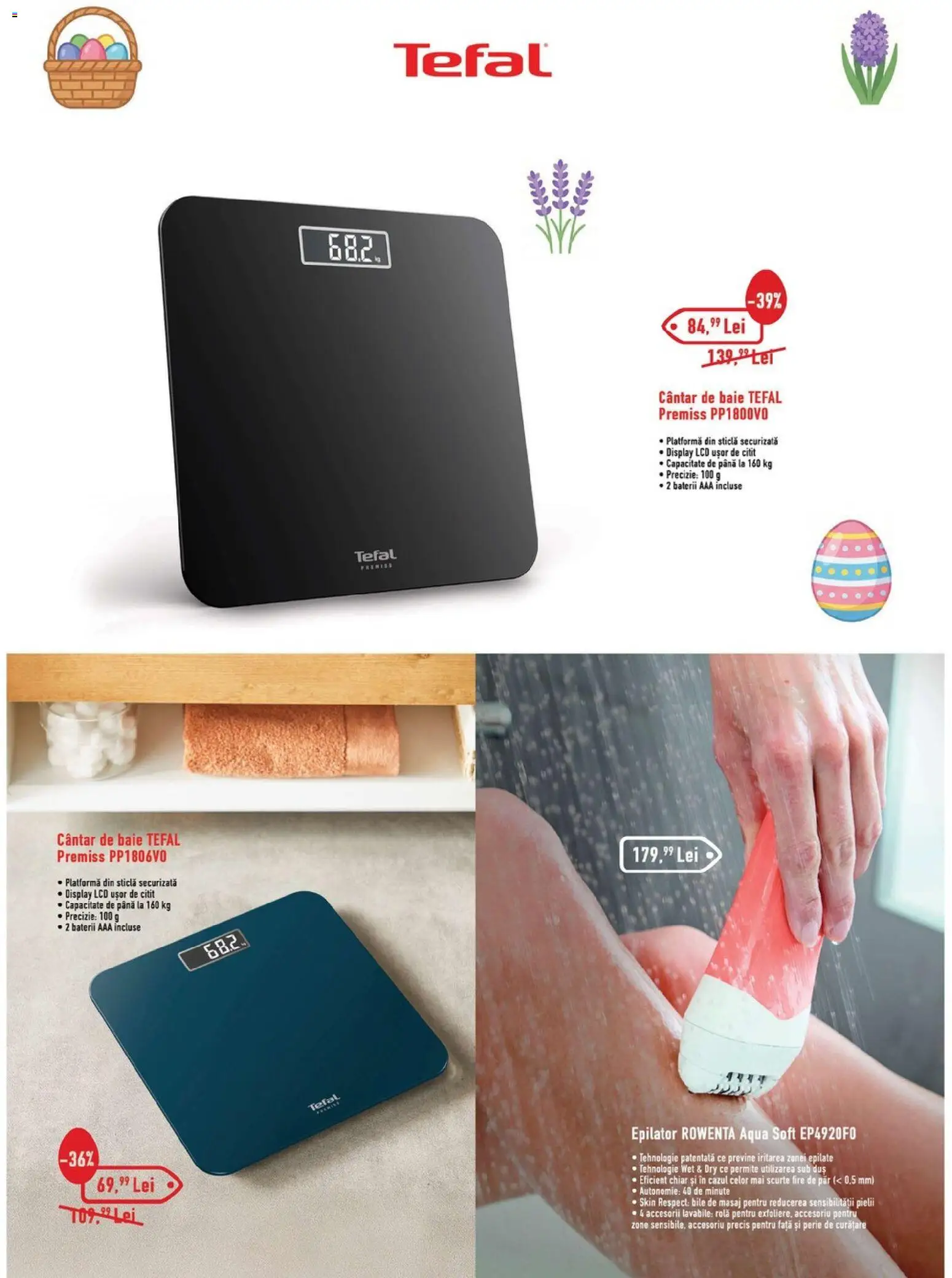 Catalog Carrefour 23 Martie - 29 Aprilie 2026 | Pagina 16 | Produse: Epilator, Cântar, Duș, Baterii