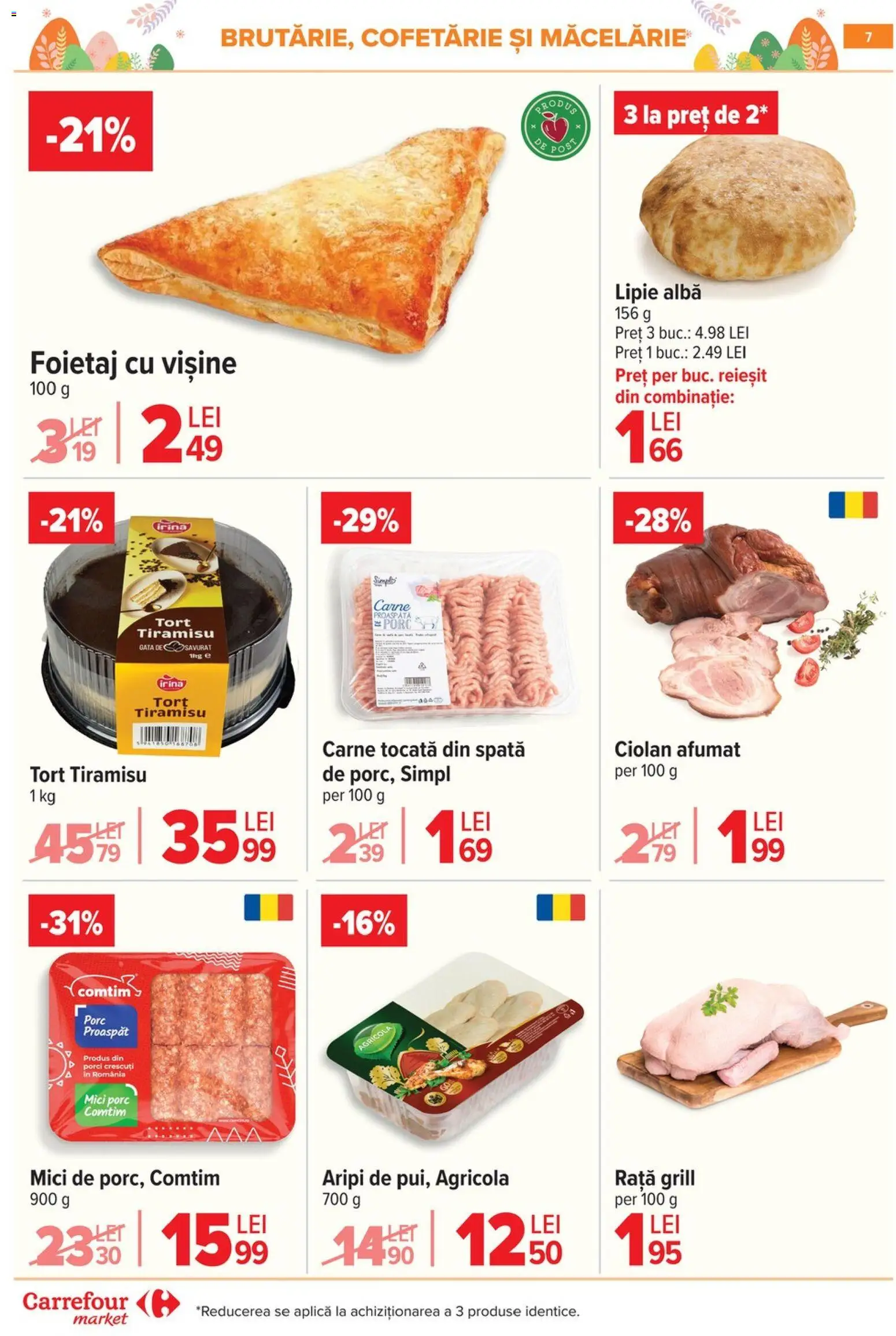 Catalog Carrefour 25 Martie - 4 Aprilie 2026 | Pagina 11 | Produse: Grill, Mici, Rață, Tiramisu