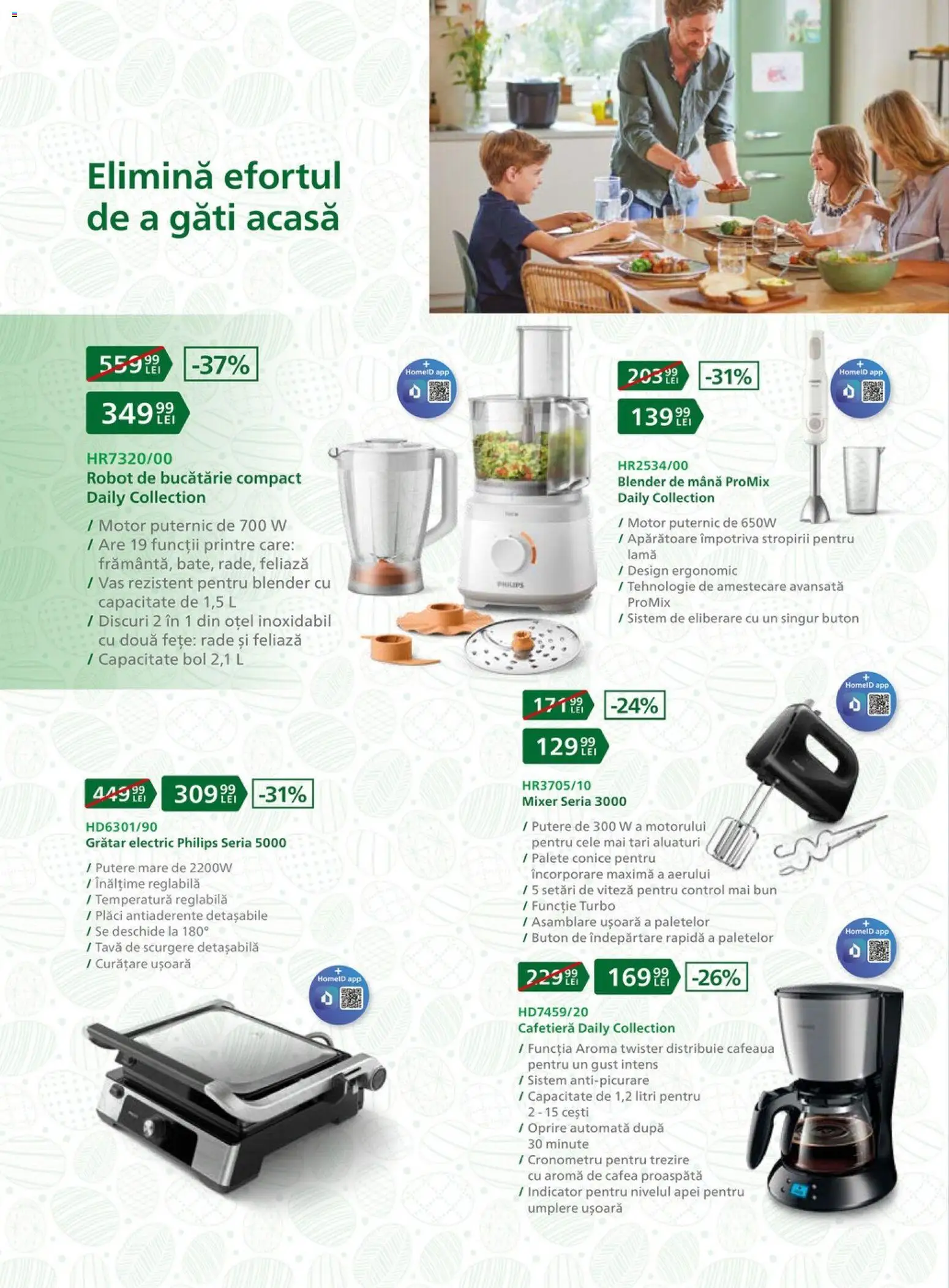 Catalog Carrefour 25 Martie - 4 Mai 2026 | Pagina 14 | Produse: Robot de bucătarie, Enginar, Blender, Cafea