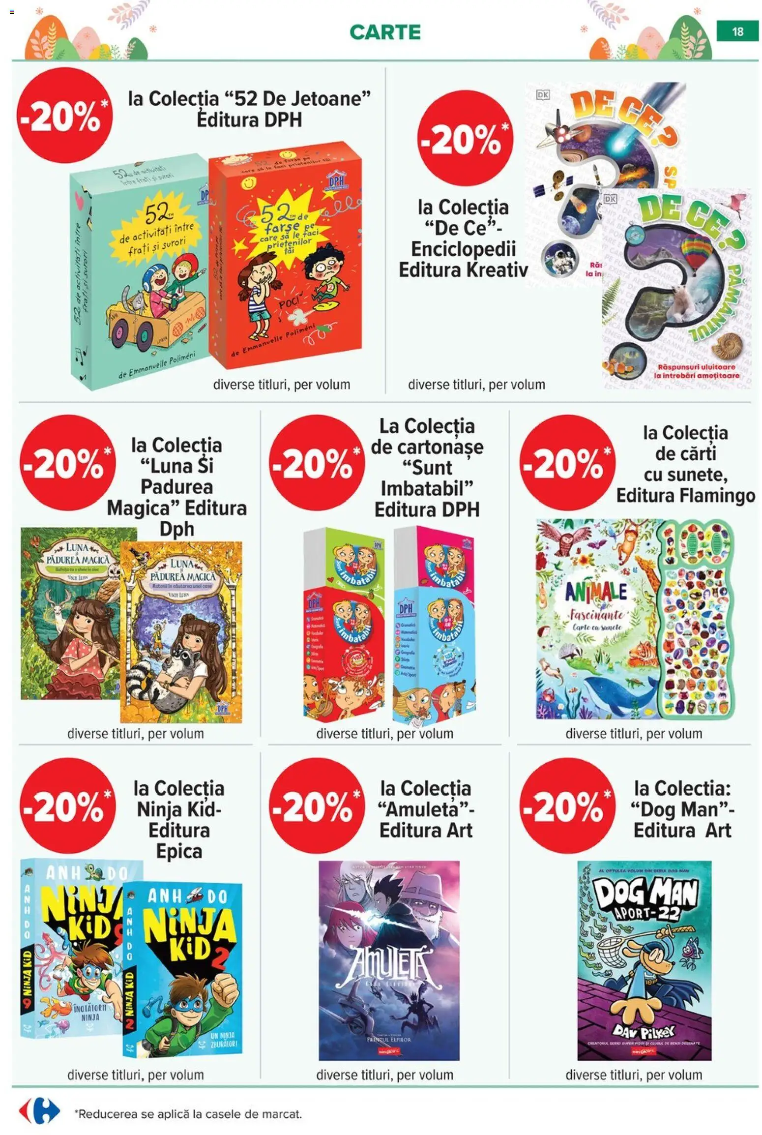 Catalog Carrefour 25 Martie - 13 Aprilie 2026 | Pagina 20 | Produse: Cărți