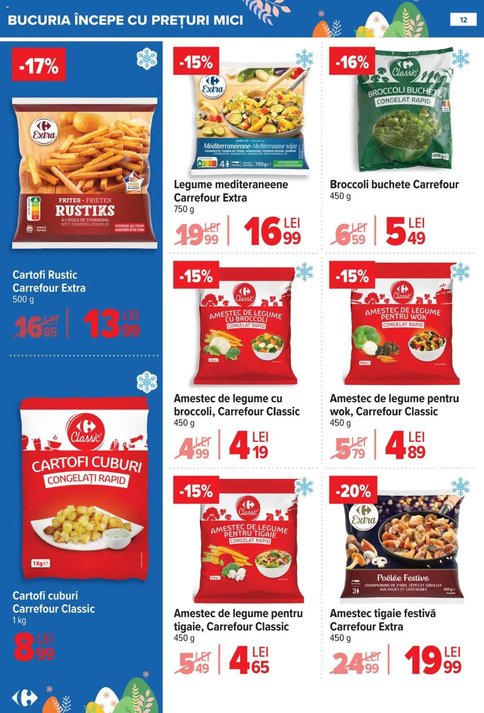 Catalog Carrefour 25 Martie - 13 Aprilie 2026 | Pagina 12 | Produse: Tigaie, Mici, Cartofi, Legume