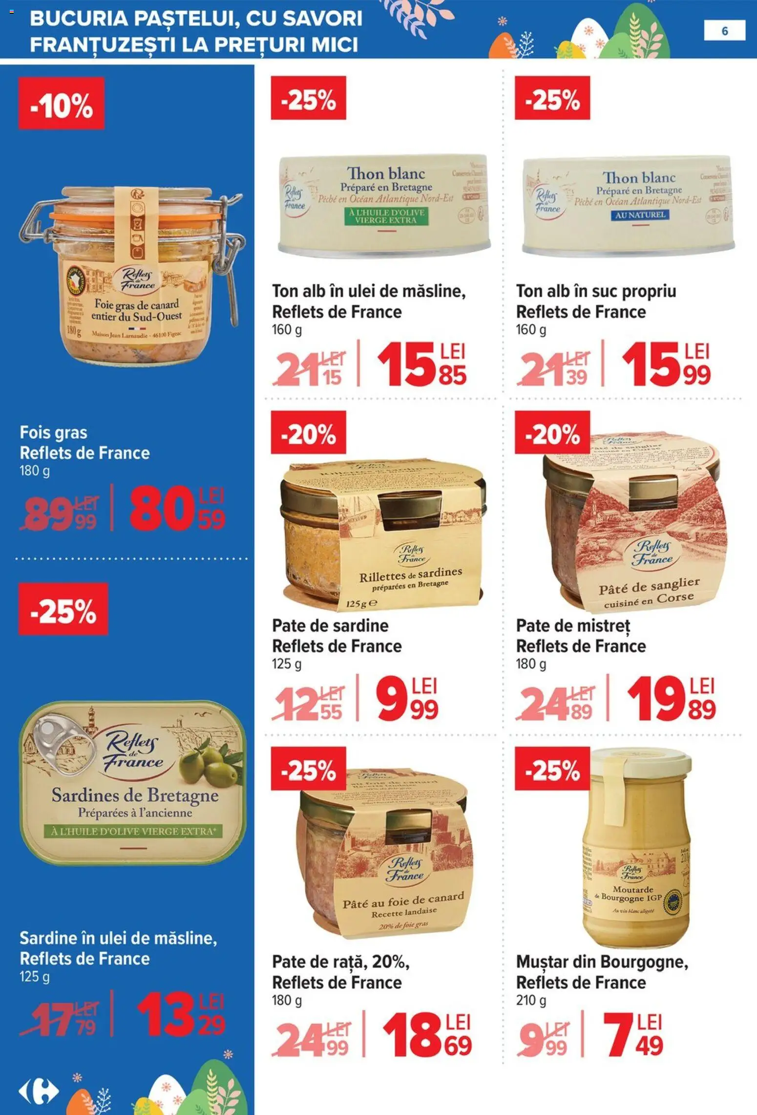 Catalog Carrefour 25 Martie - 13 Aprilie 2026 | Pagina 6 | Produse: Pate, Mici, Ulei, Suc