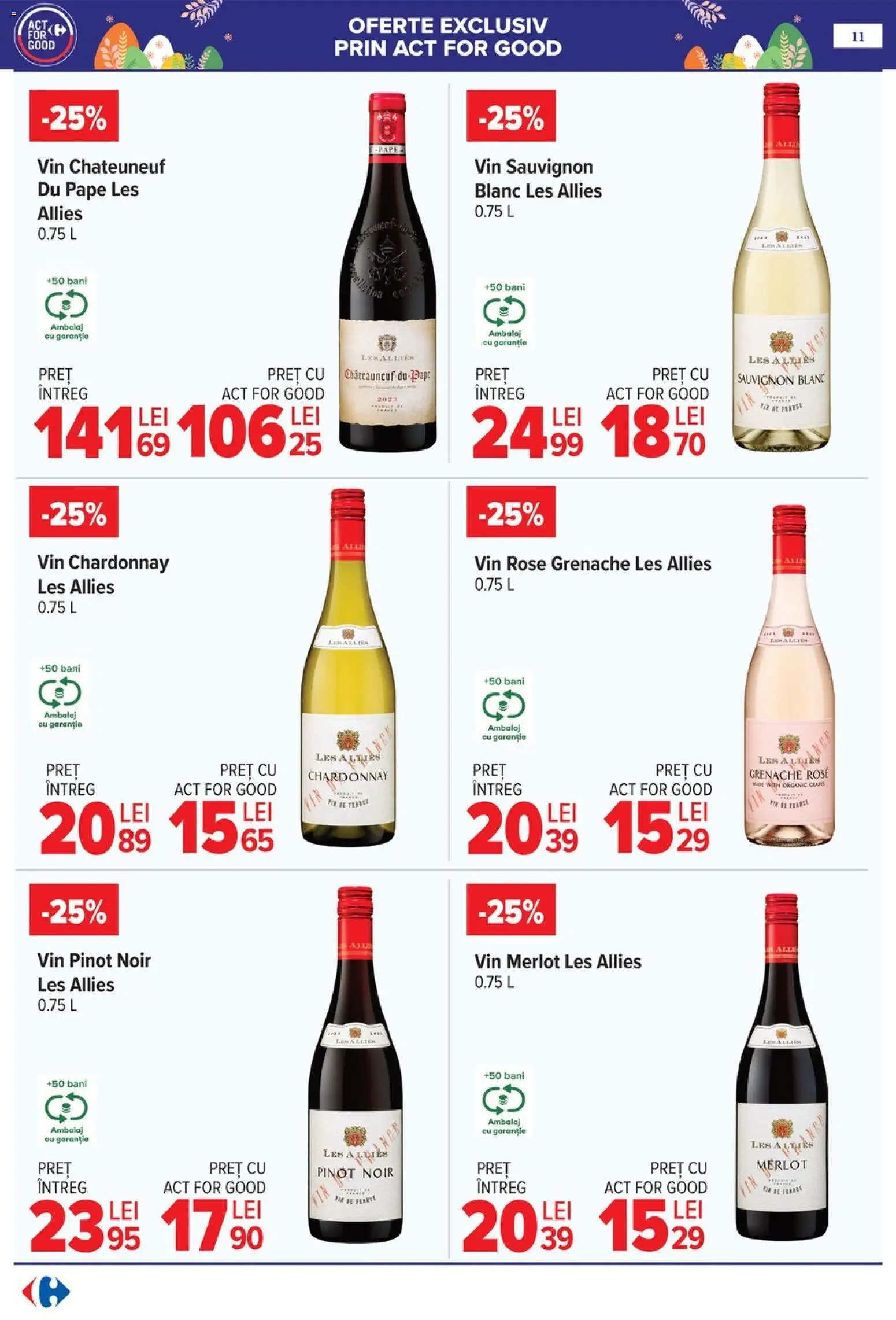 Catalog Carrefour 25 Martie - 13 Aprilie 2026 | Pagina 11 | Produse: Vin