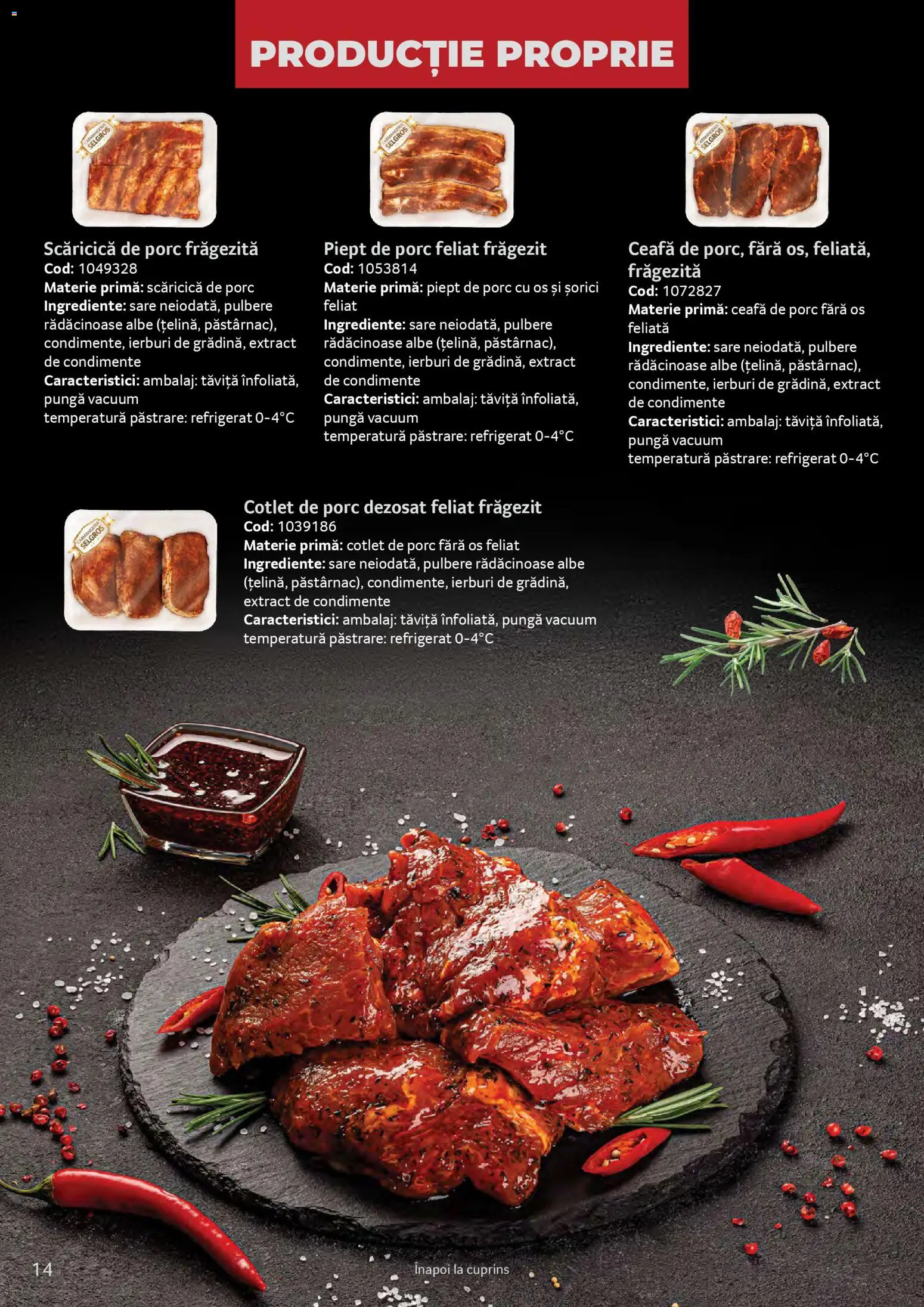Catalog Selgros 25 2026 - 30 Martie 2027 | Pagina 14 | Produse: Keçeli kalem, Lait de coco, Condimente, Sare