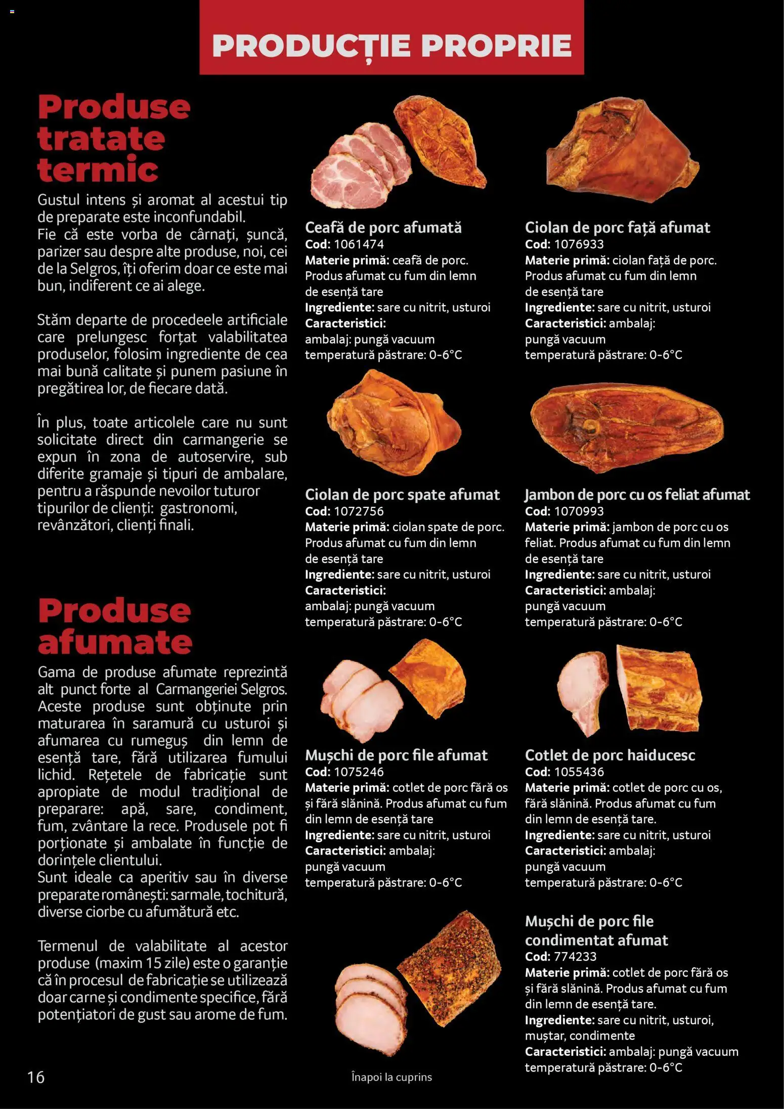 Catalog Selgros 25 2026 - 30 Martie 2027 | Pagina 16 | Produse: Pungă, Parizer, Condimente, Usturoi
