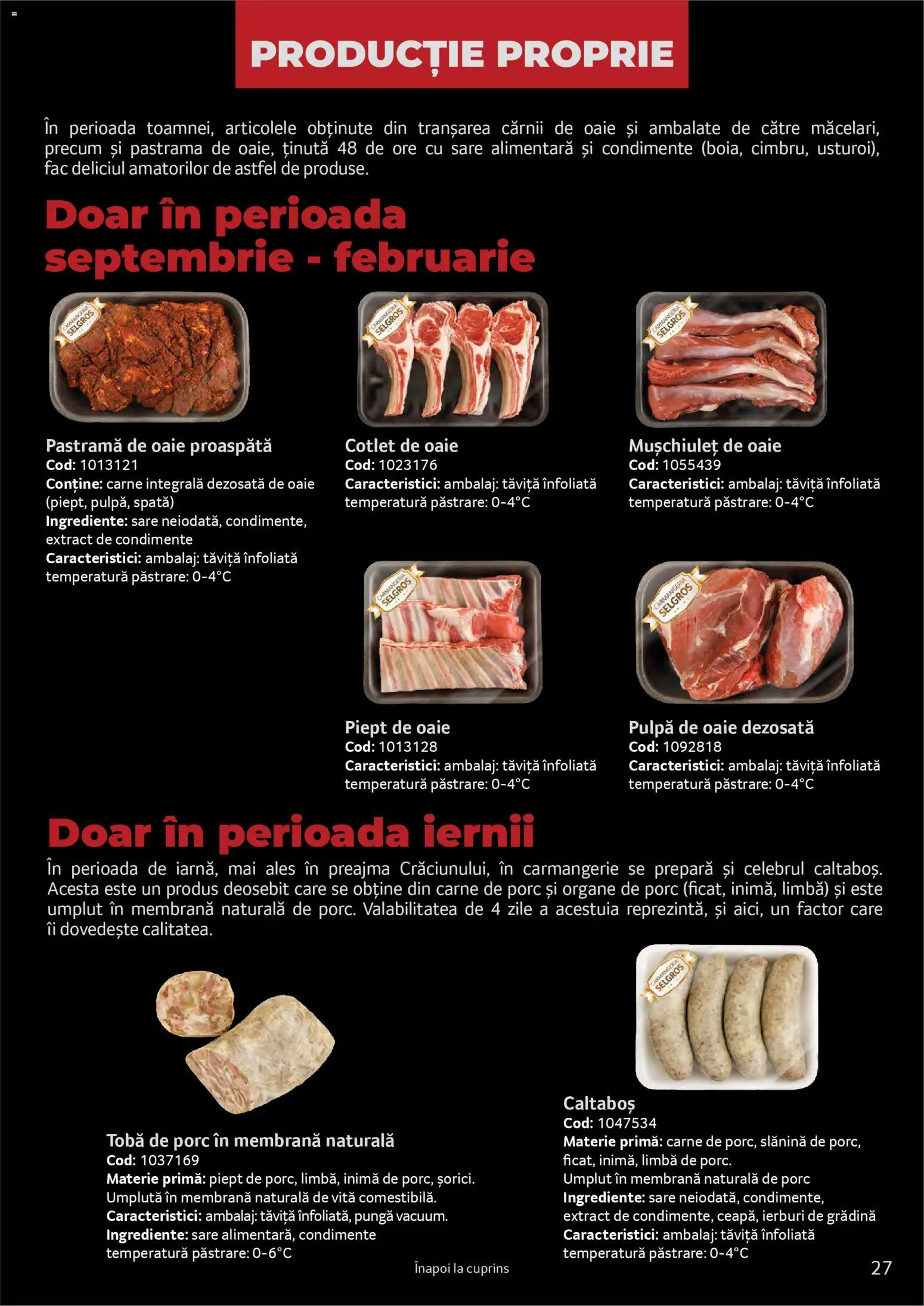 Catalog Selgros 25 2026 - 30 Martie 2027 | Pagina 27 | Produse: Lait de coco, Carne De Porc, Condimente, Sare