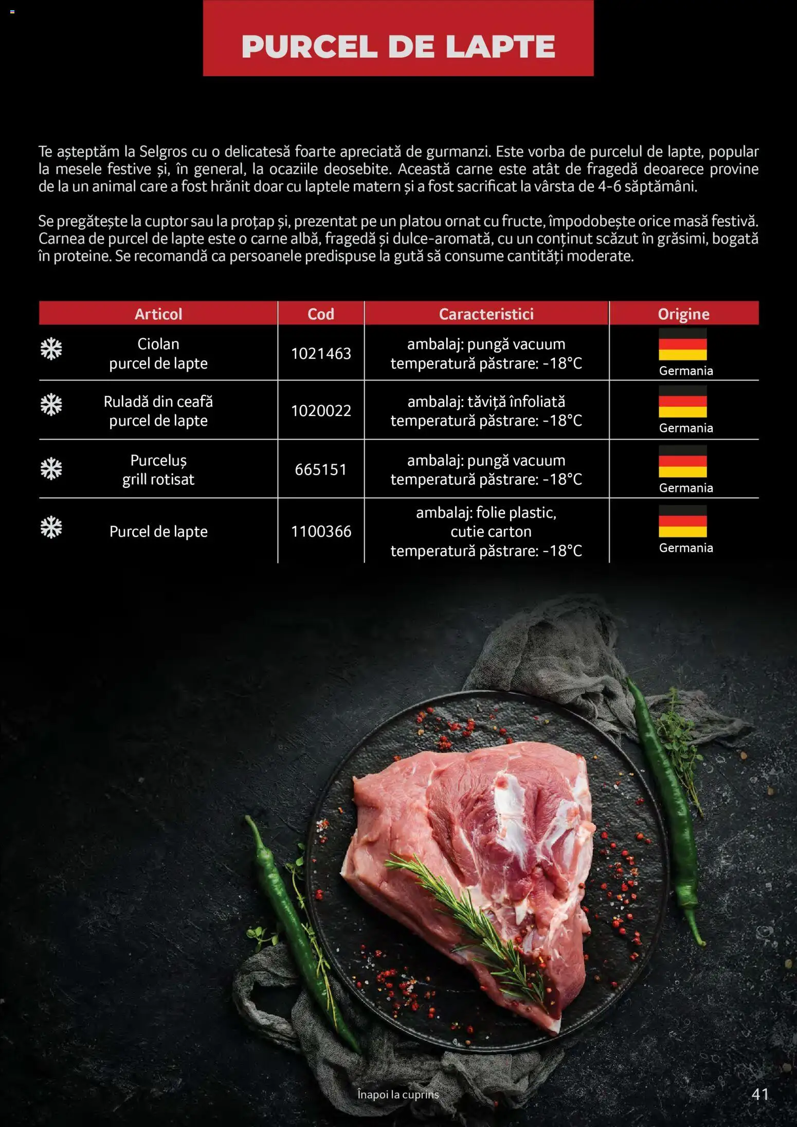 Catalog Selgros 25 2026 - 30 Martie 2027 | Pagina 41 | Produse: Cuptor, Grill, Masă, Lapte