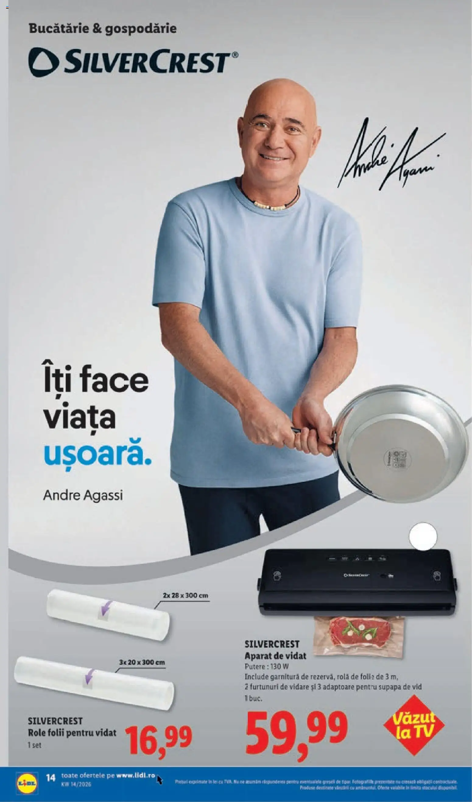 Catalog LIDL 30 Martie - 4 Aprilie 2026 | Pagina 14 | Produse: Bucătărie, Role