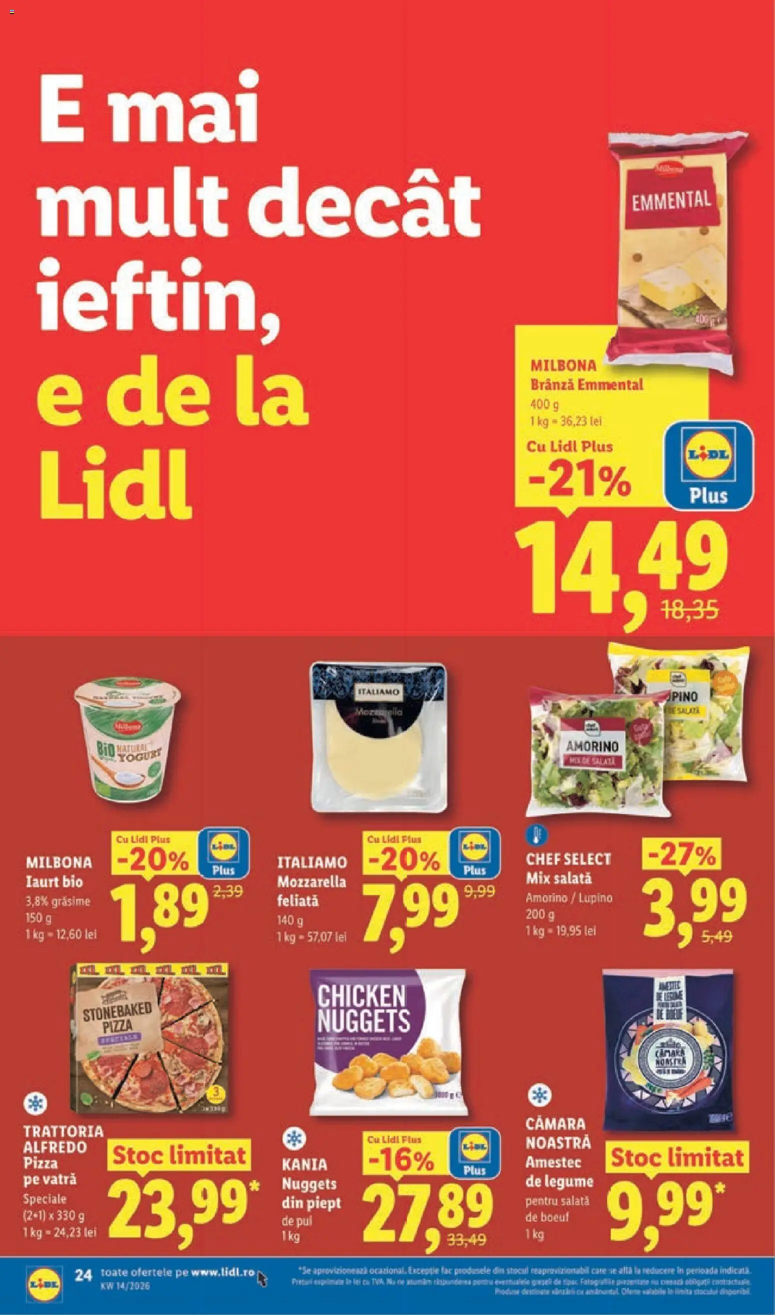 Catalog LIDL 30 Martie - 4 Aprilie 2026 | Pagina 24 | Produse: Şerit ödül, Hacıyatmaz Kedi Oyuncağı, Salată, Legume
