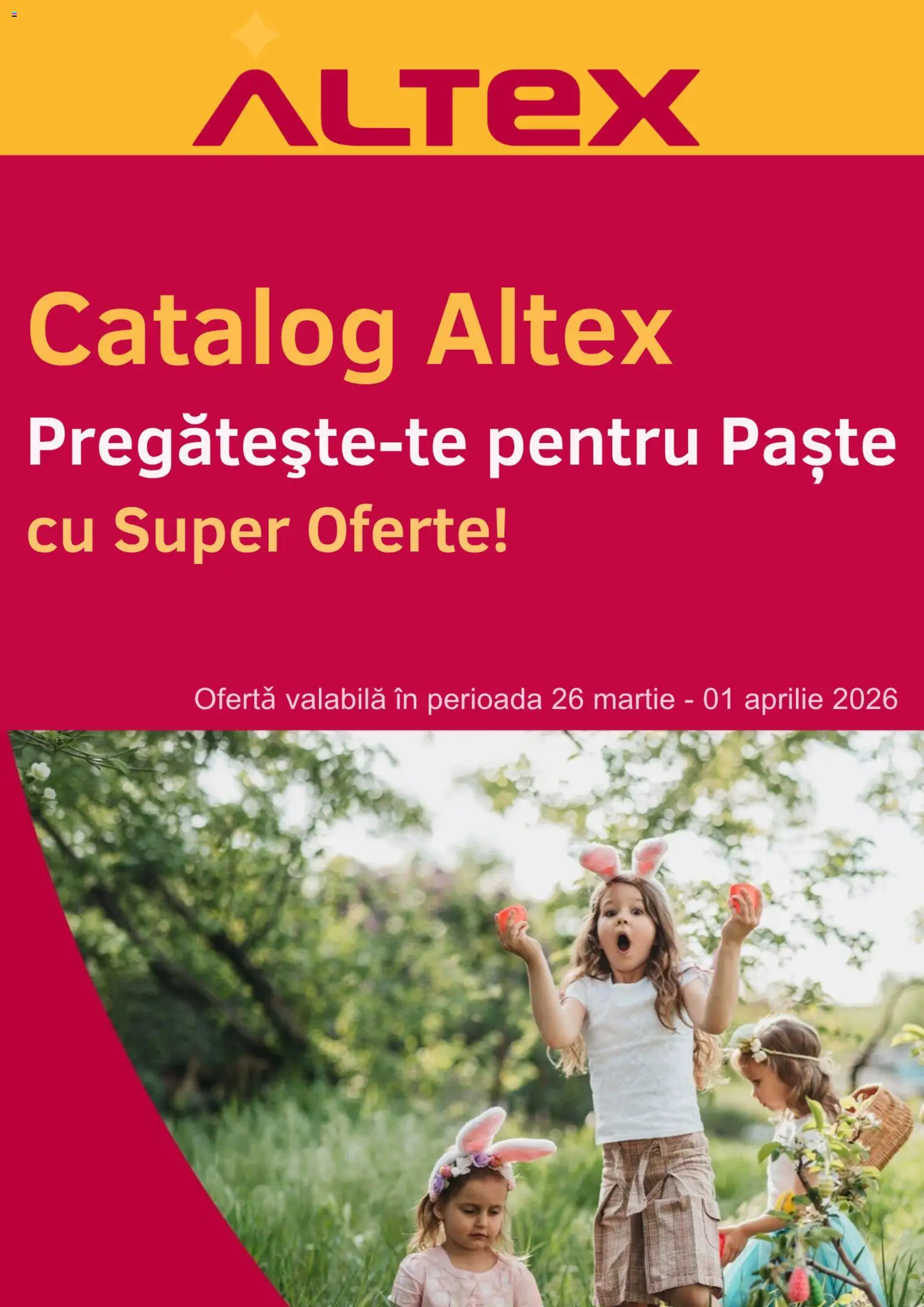Catalog Altex 26 - 31 Martie 2026 | Pagina 1 | Produse: Paste