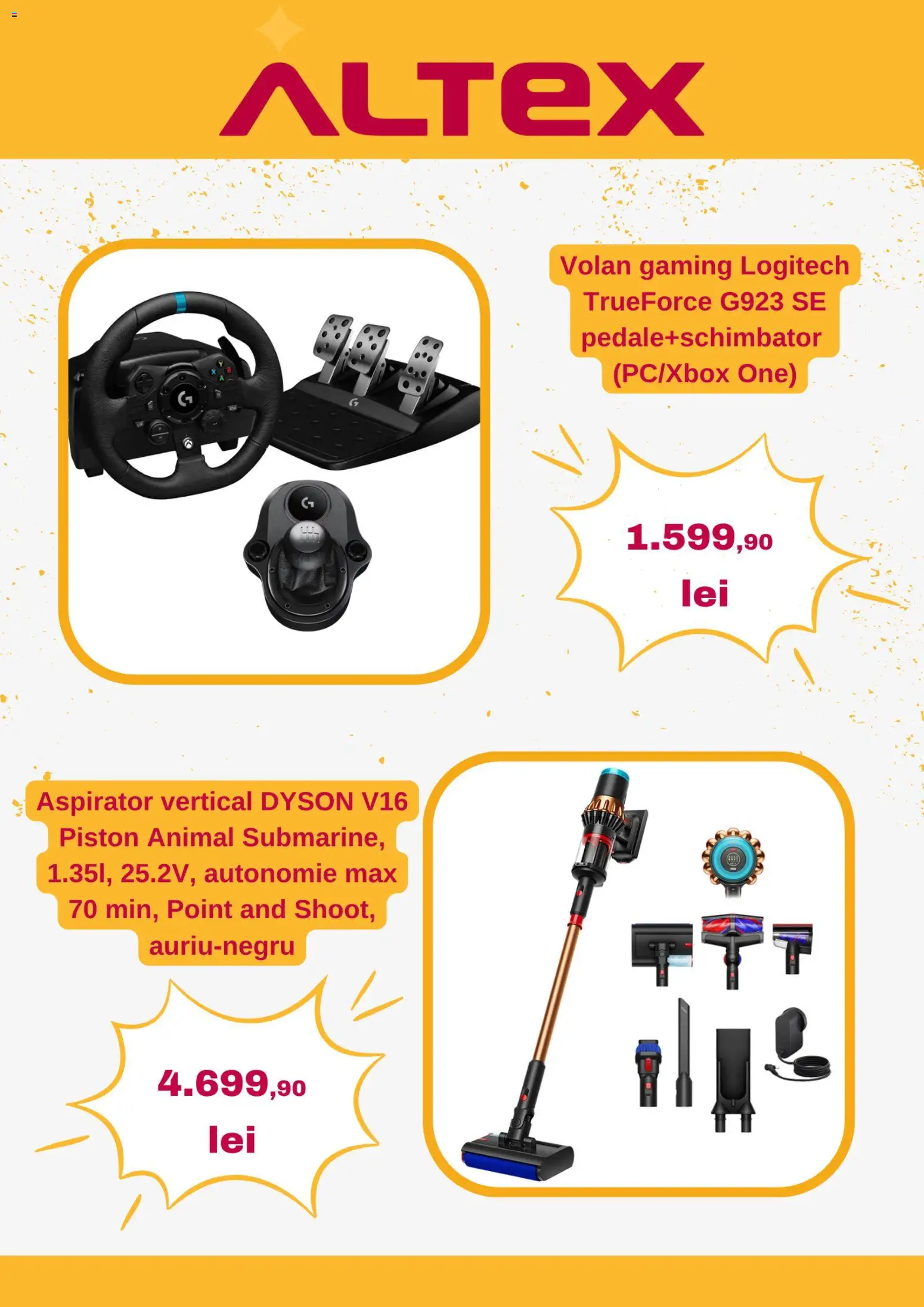 Catalog Altex 26 - 31 Martie 2026 | Pagina 4 | Produse: Aspirator