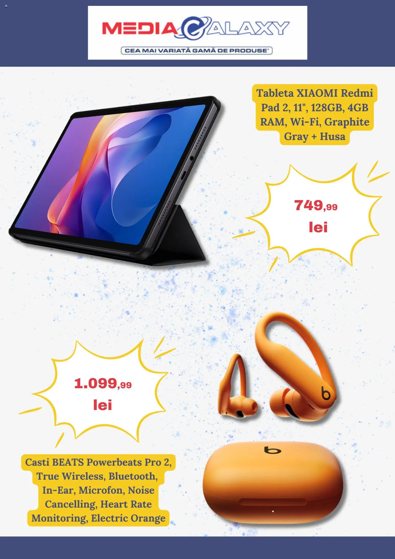 Catalog Media Galaxy 26 - 31 Martie 2026 | Pagina 2 | Produse: Tabletă, Căști