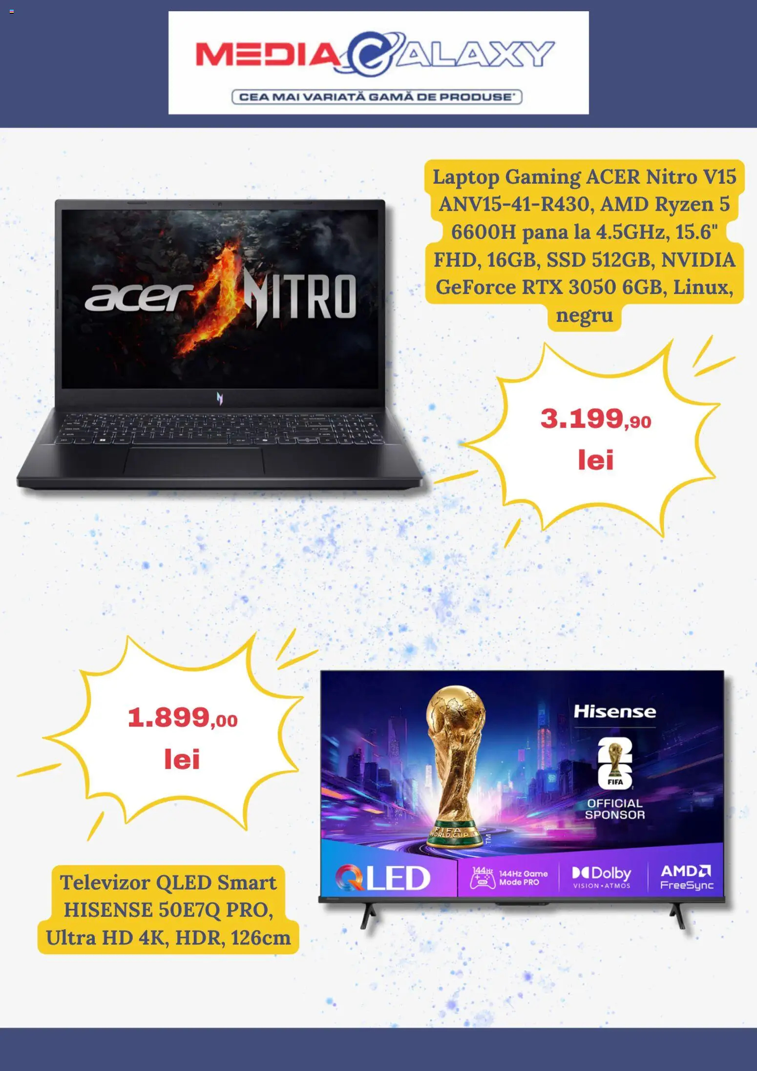 Catalog Media Galaxy 26 - 31 Martie 2026 | Pagina 3 | Produse: Laptop, Televizor